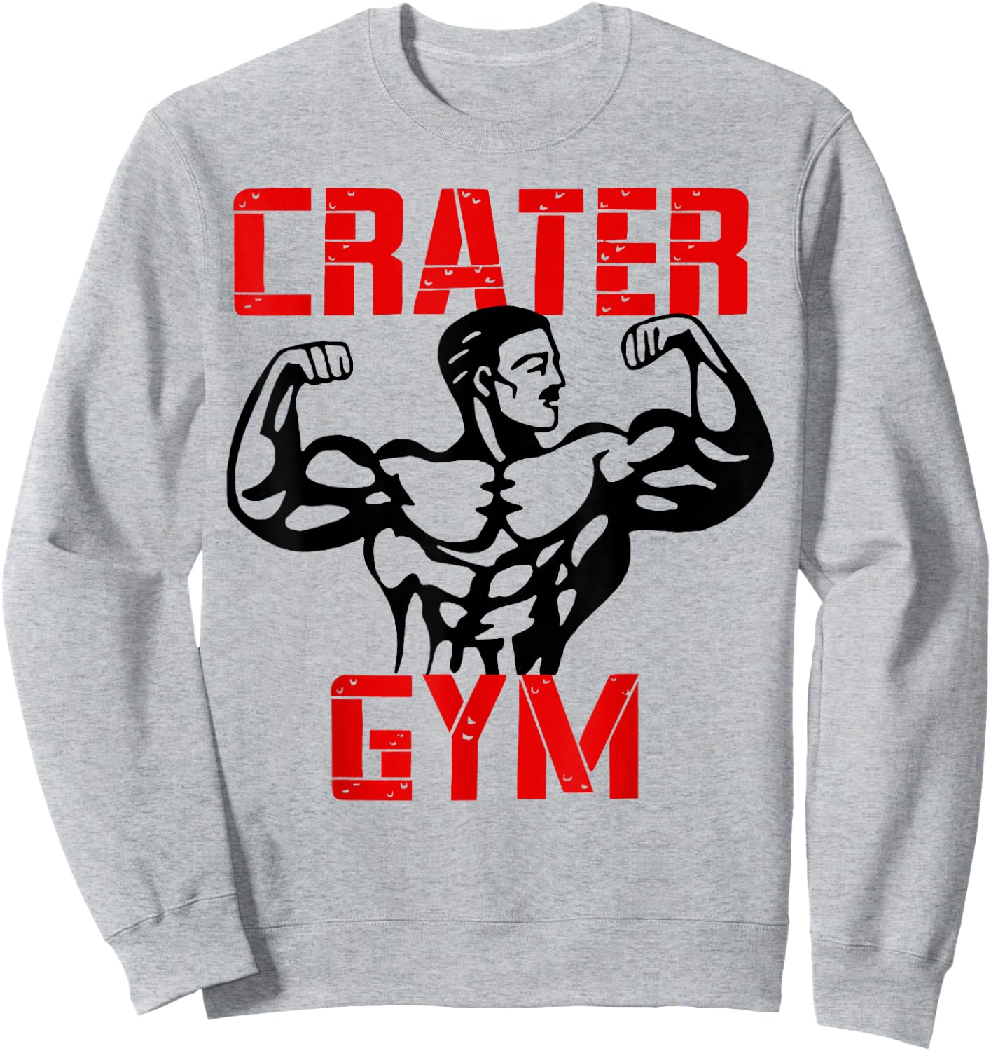 Crater Gym Sweatshirt - Sweatshirt | Ash