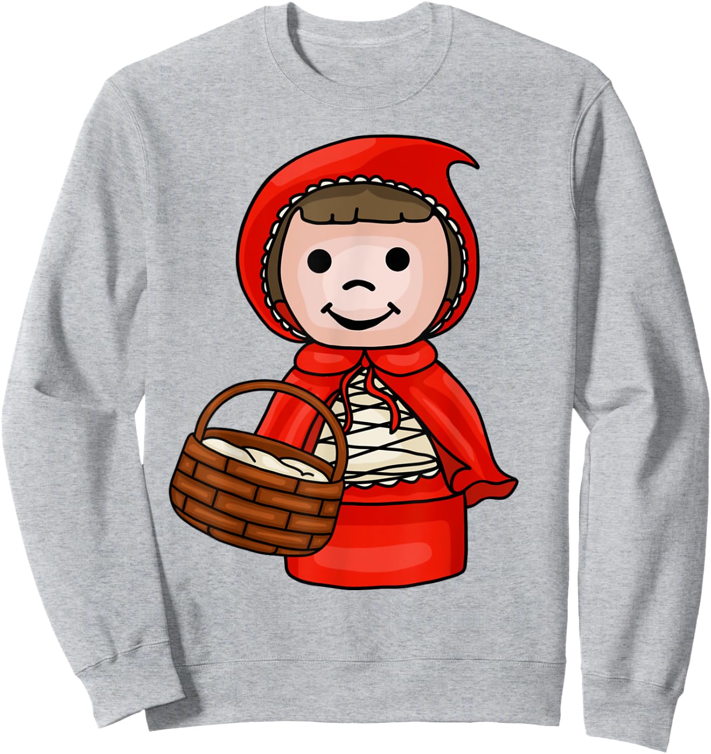 Cute Little Red Riding Hood Sweatshirt - Sweatshirt | Ash