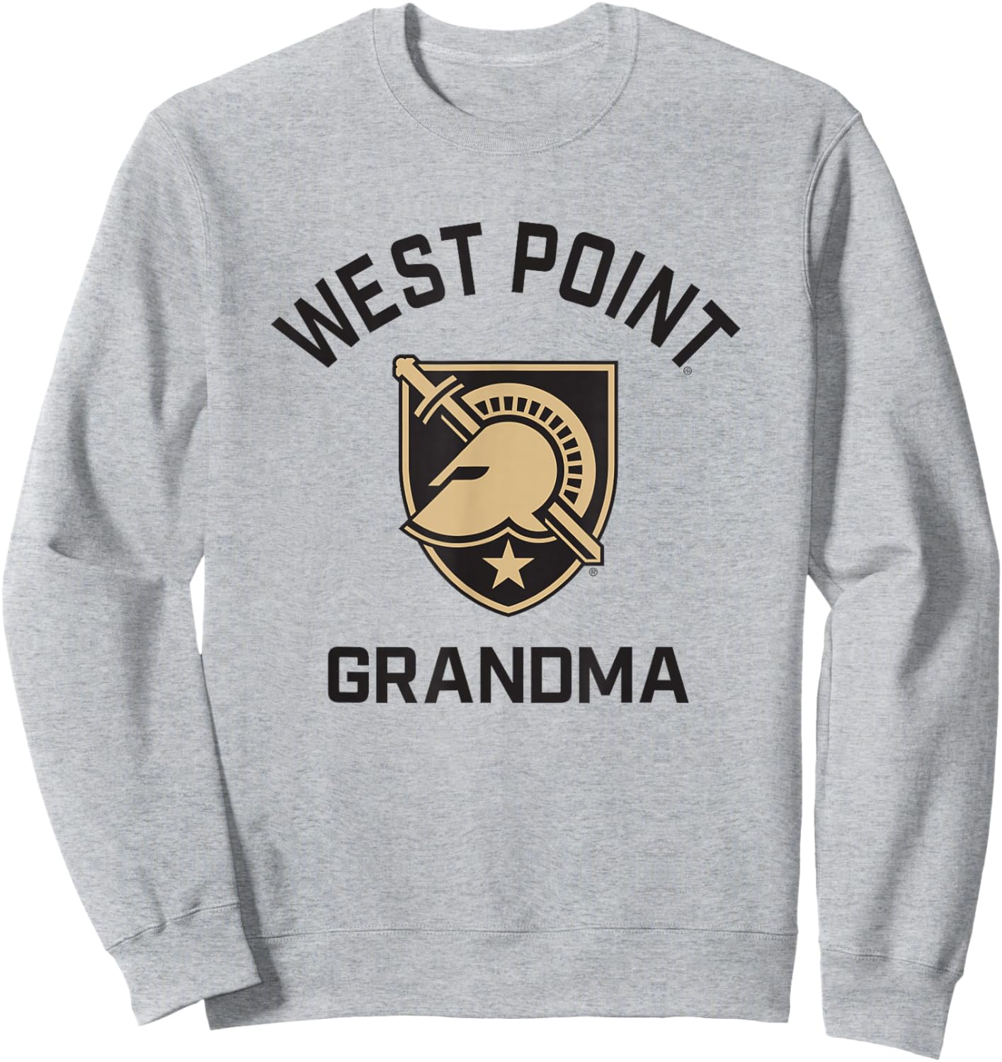 Army West Point Black Knights Arched Grandma Sweatshirt - Sweatshirt | Ash