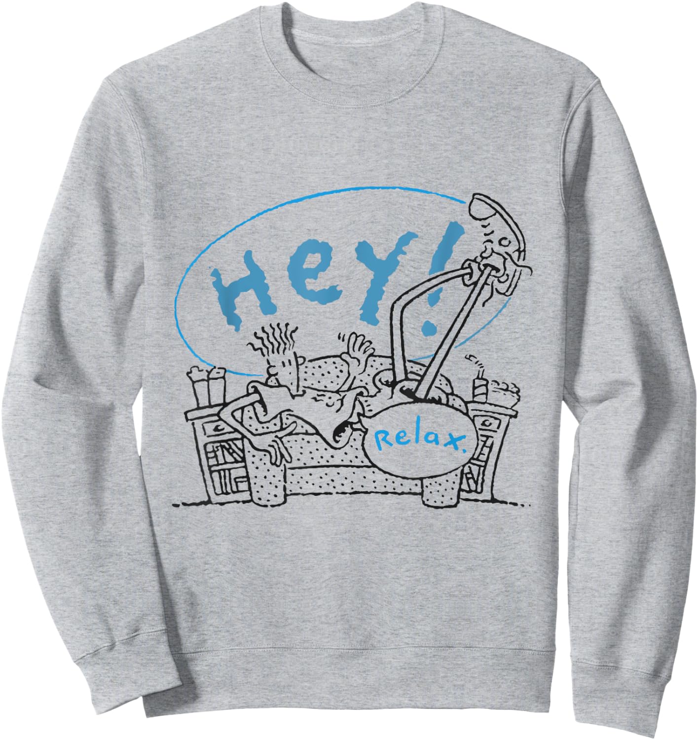 Fido Dido Hey Relax Sweatshirt - Sweatshirt | Ash