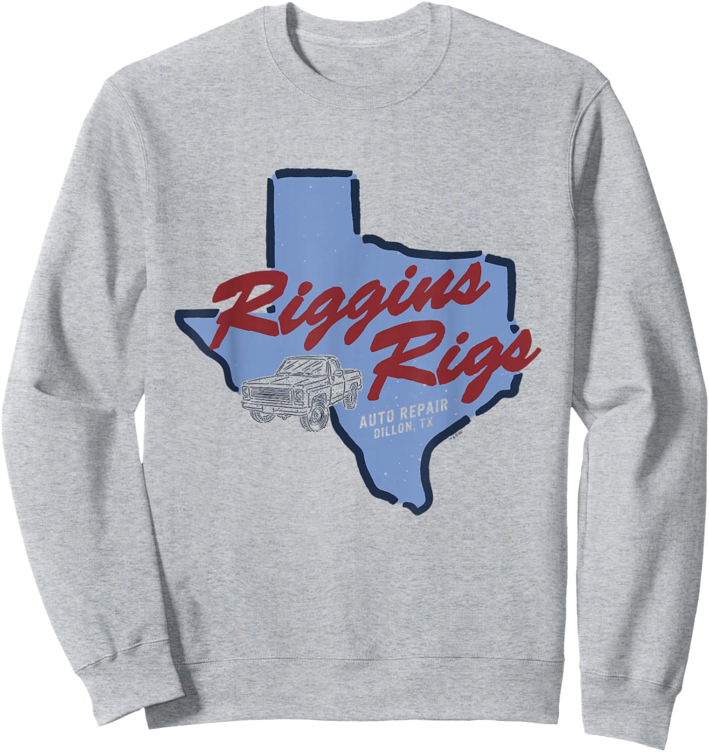 Friday Night Lights Riggins Rigs Comfortable Sweatshirt - Sweatshirt | Ash