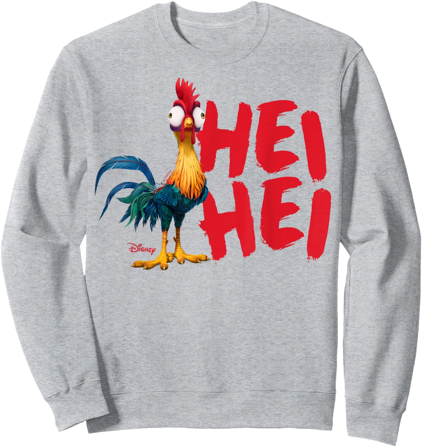 Moana - HEI HEI Rooster Character Sweatshirt - Sweatshirt | Ash