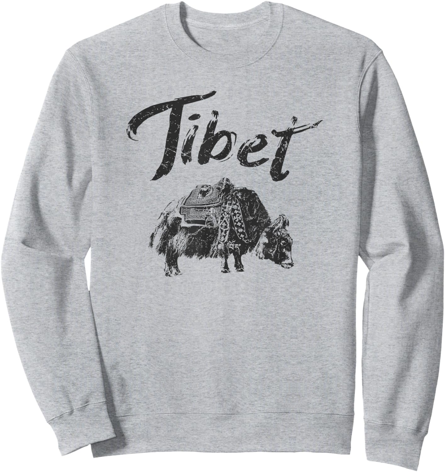 Tibet Vintage Tibetan Sweatshirt - Sweatshirt | Ash