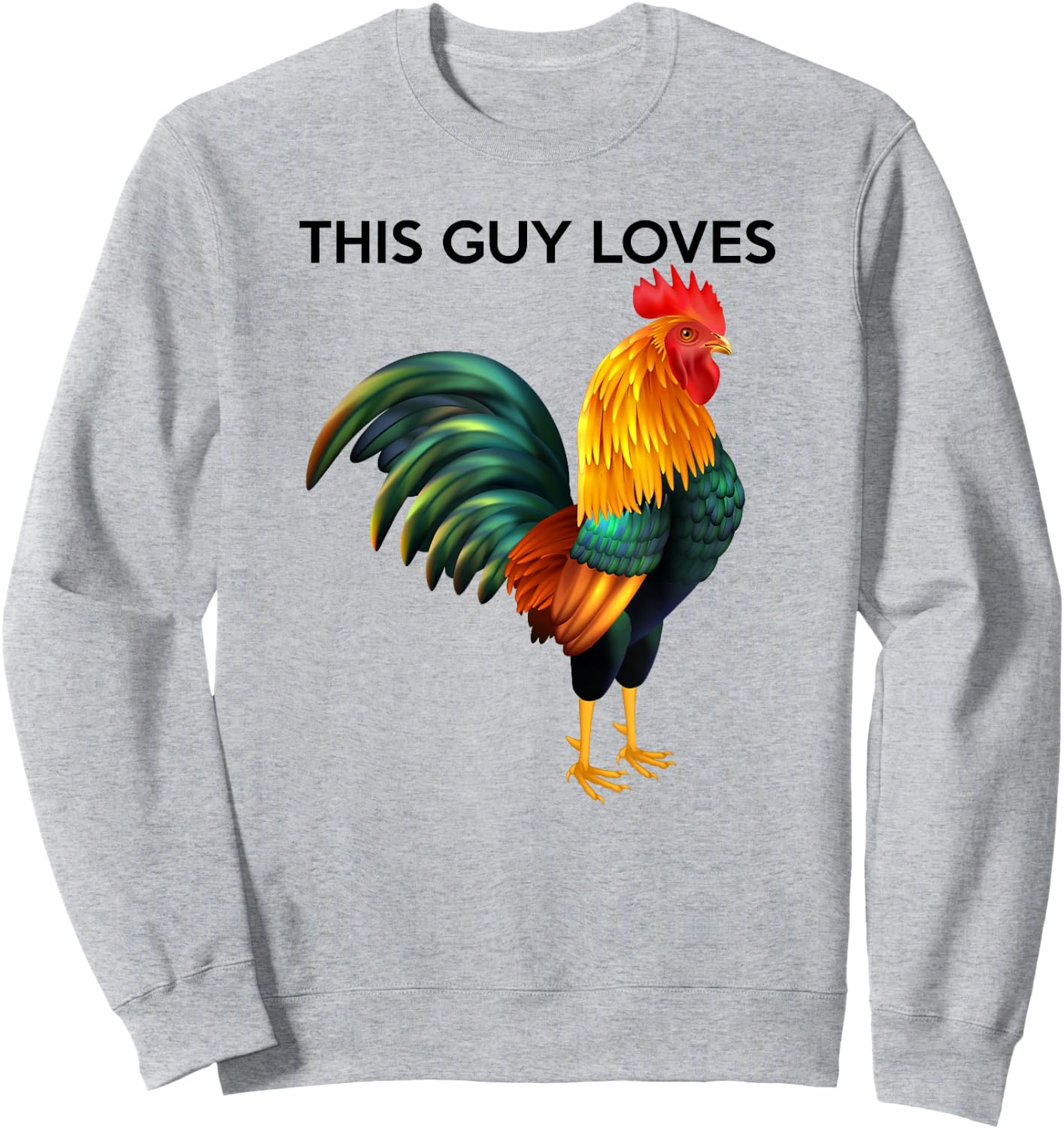 This Guy Loves Cock - Funny Gay Man Gift Sweatshirt - Sweatshirt | Ash