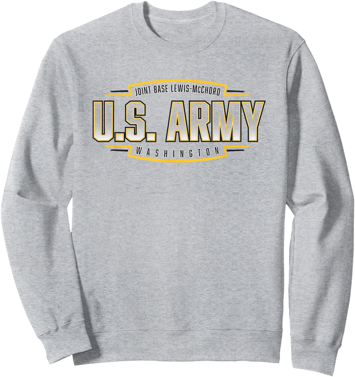 Joint Base Lewis-McChord United States Army Military Sweatshirt - Sweatshirt | Ash