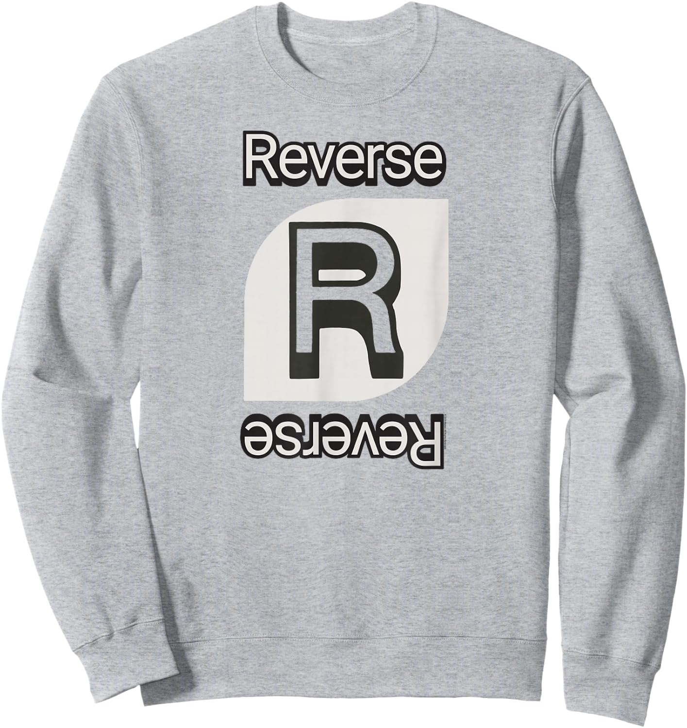 Uno: Reverse Map Sweatshirt - Sweatshirt | Ash
