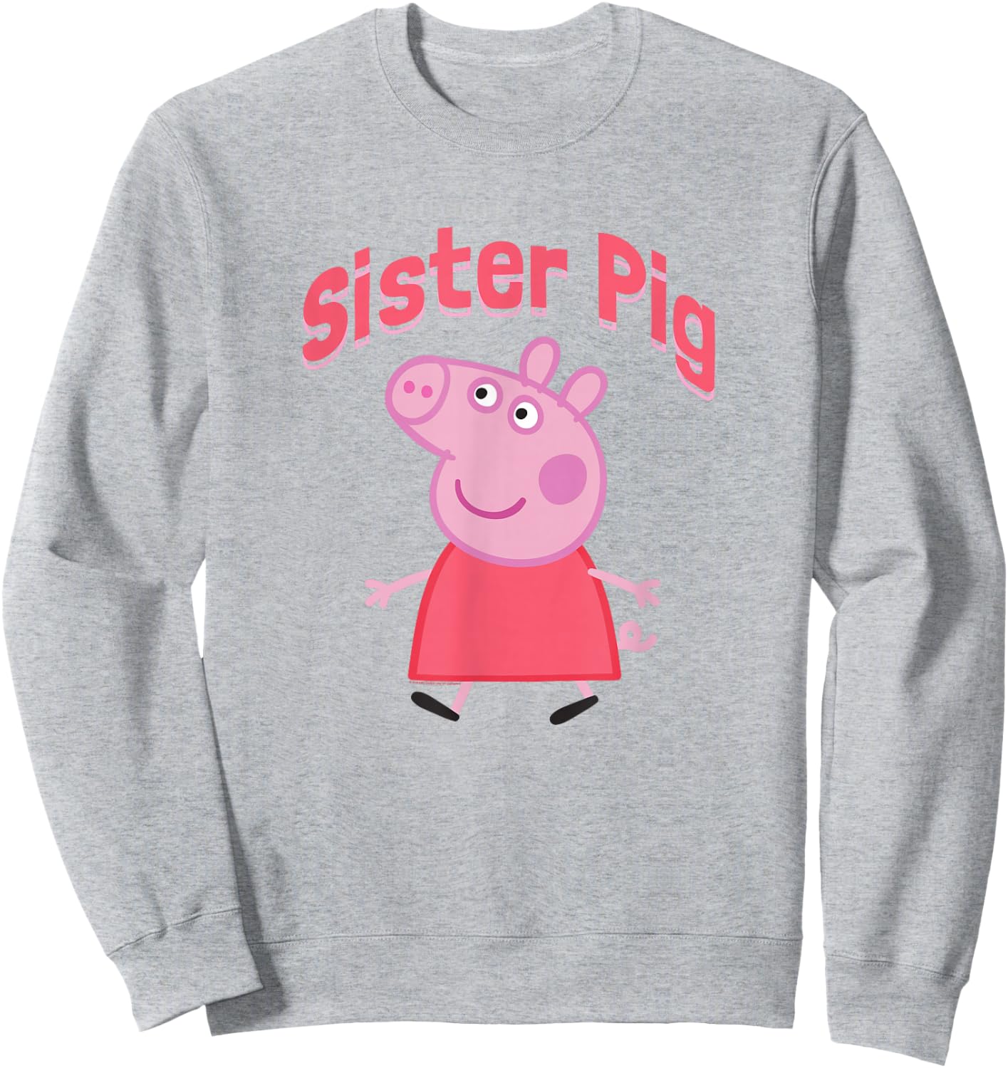 Peppa Pig Sister Pig Sweatshirt - Sweatshirt | Ash