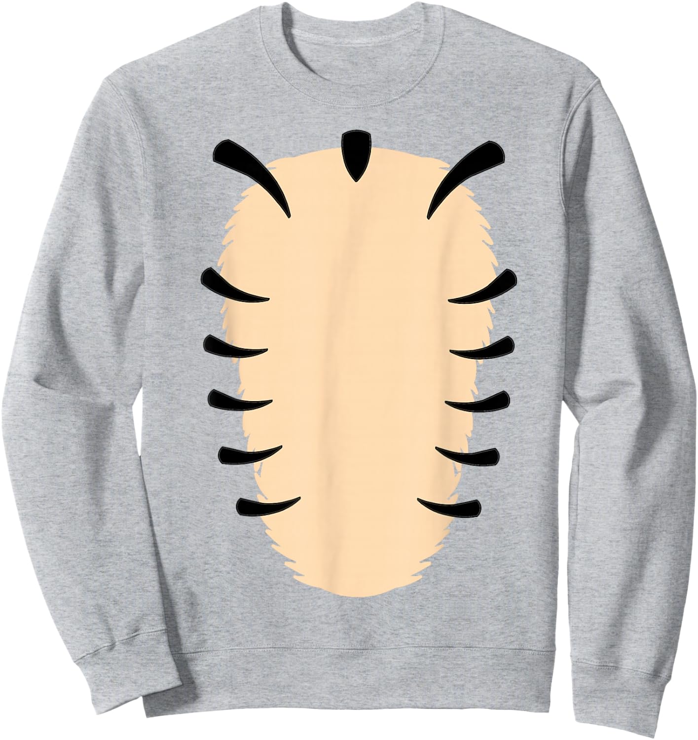 tigerfamily tigee Orange Adult Tiger Costume Adult Women Sweatshirt - Sweatshirt | Ash
