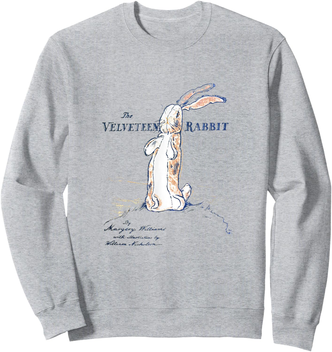 Stuffed rabbit The Velveteen Rabbit, Margery Williams Book Sweatshirt - Sweatshirt | Ash