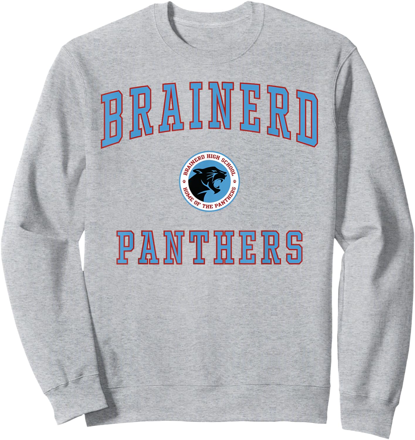 Brainerd High School Panthers Sweatshirt - Sweatshirt | Ash
