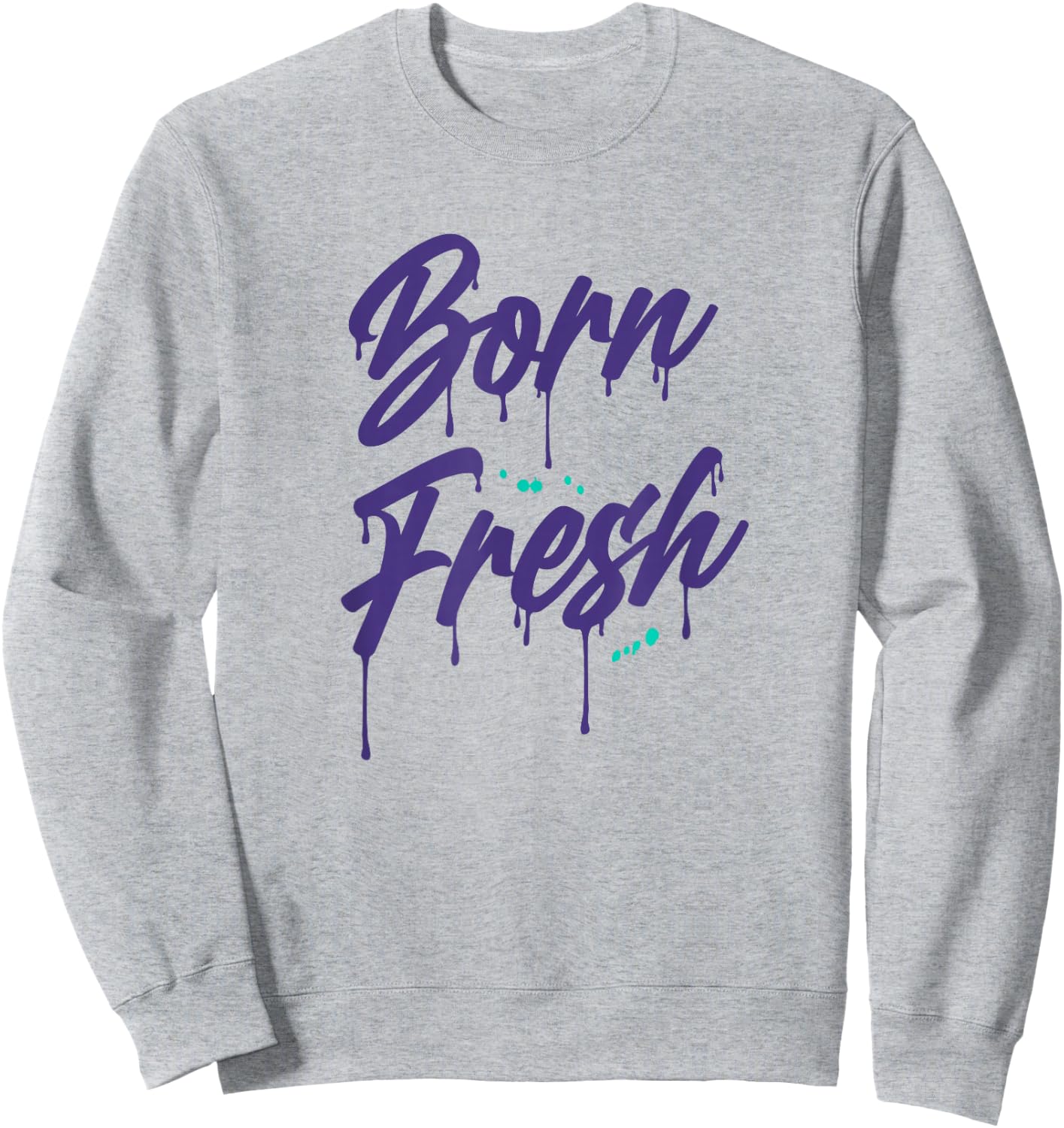 Made to Match Purple Grape 5s Sweatshirt - Sweatshirt | Ash