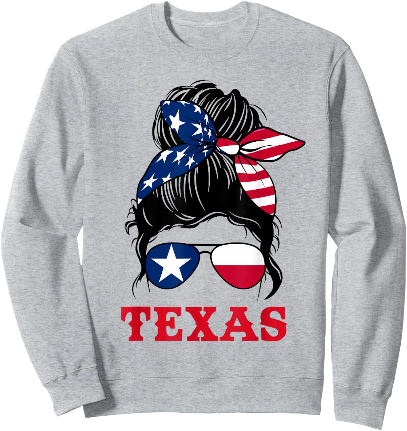Texas graphic design for girls kid toodler Texan Sweatshirt - Sweatshirt | Ash