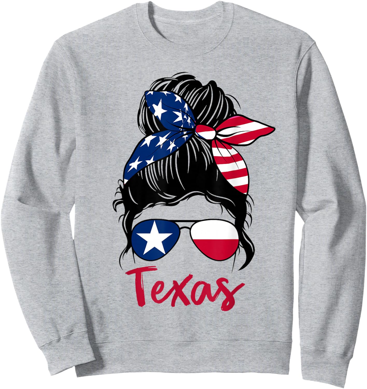 Texas graphic design for girls kid toodler Texan Sweatshirt - Sweatshirt | Ash