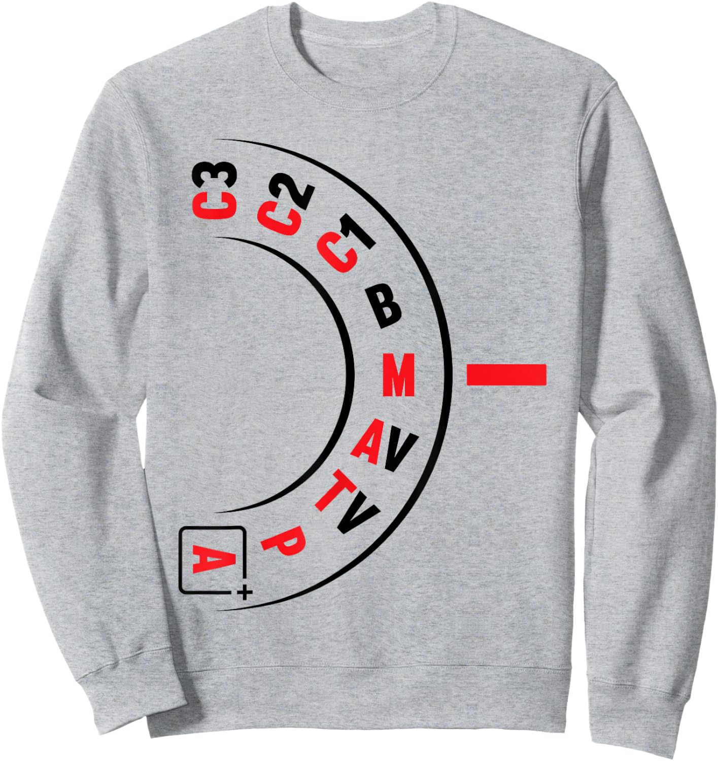 Funny Photographer Camera Lens Photography Photo Gift Sweatshirt - Sweatshirt | Ash