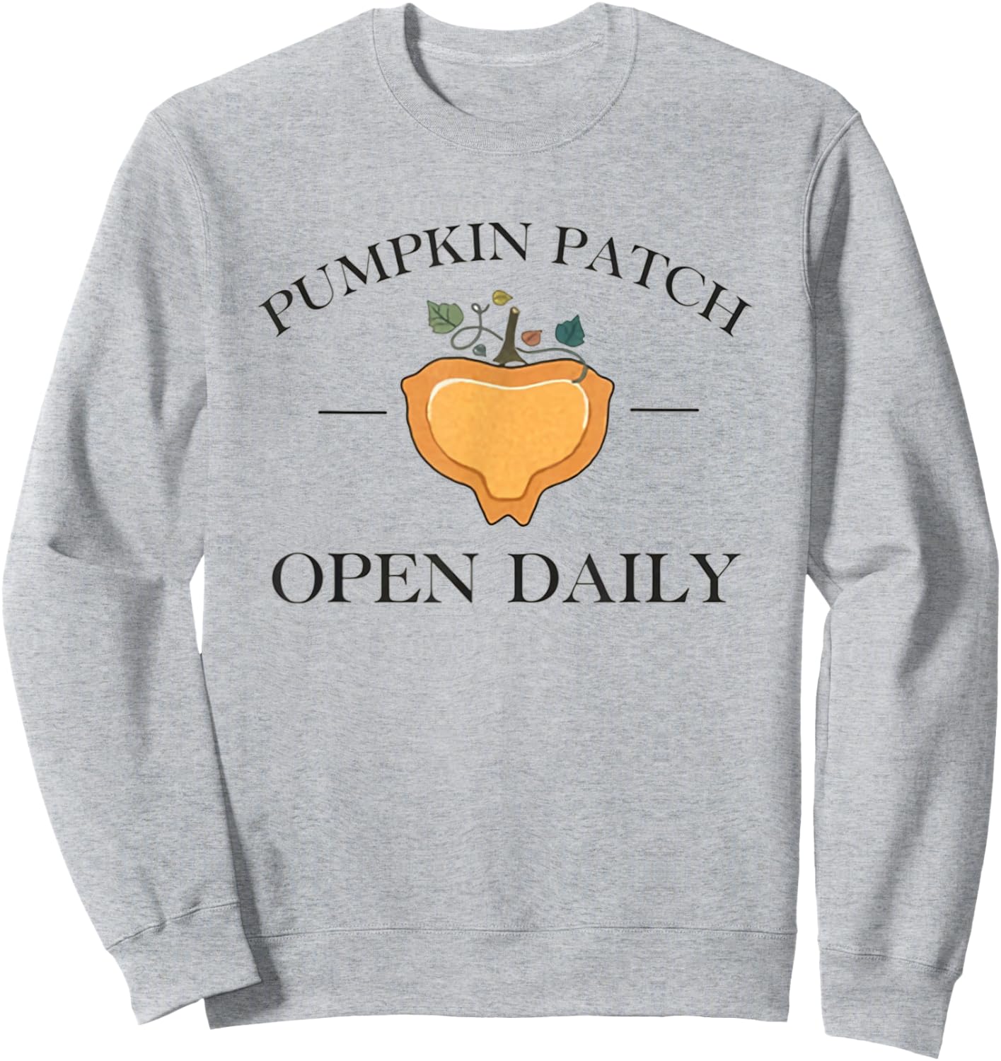 Pumpkin Patch Mepilex Halloween Wound Care Nurse Autumn Fall Sweatshirt - Sweatshirt | Ash