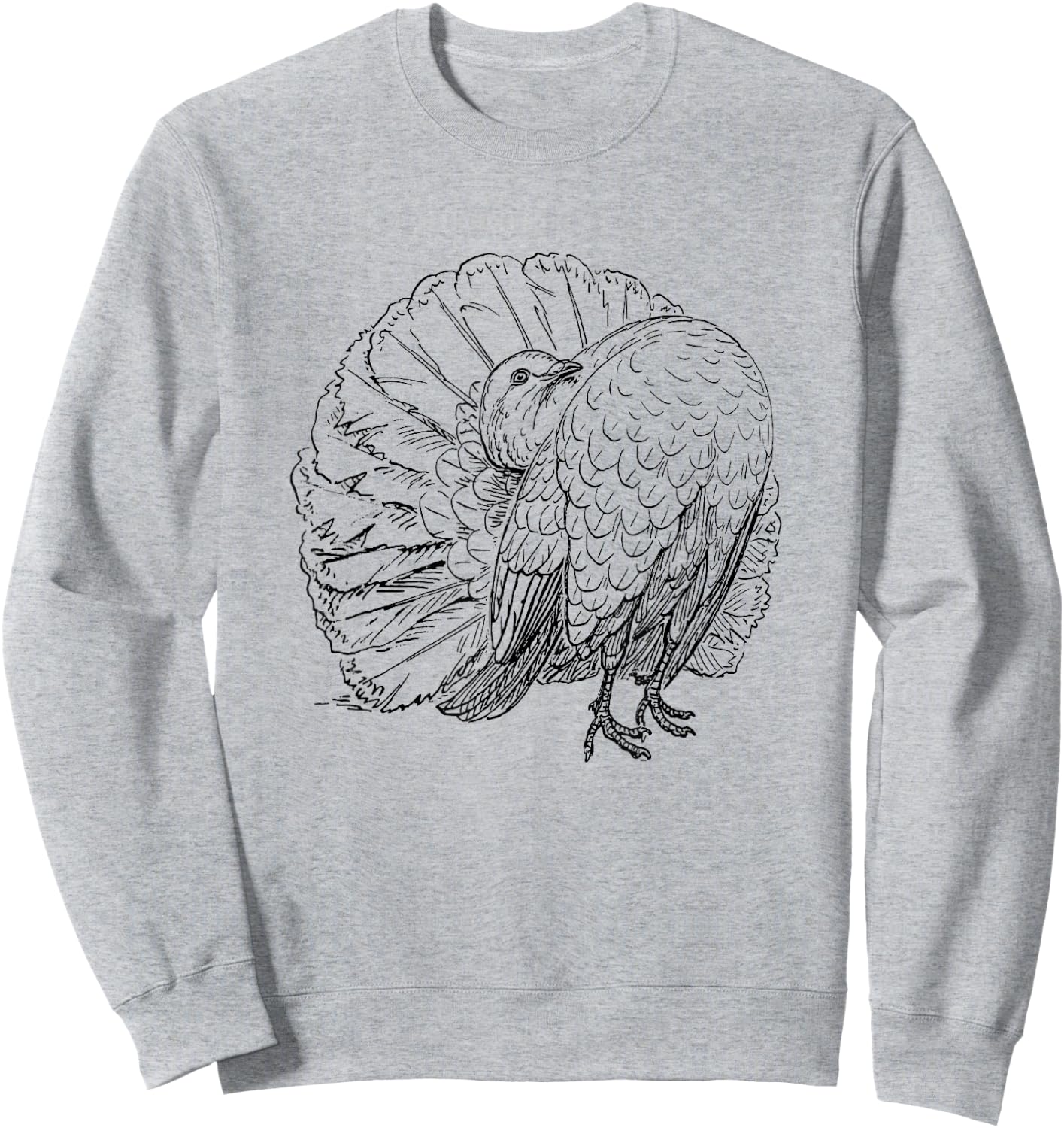Fantail Pigeon Bird Ornithologist Sweatshirt - Sweatshirt | Ash