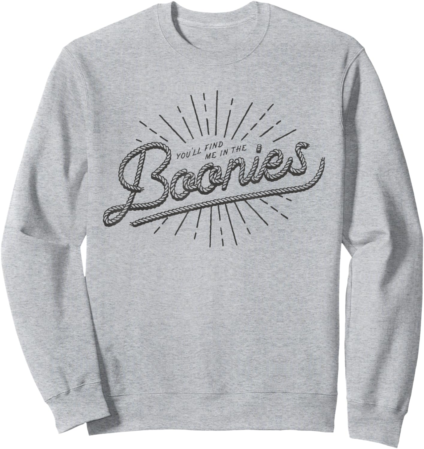 In The Boonies, Country life Sweatshirt - Sweatshirt | Ash