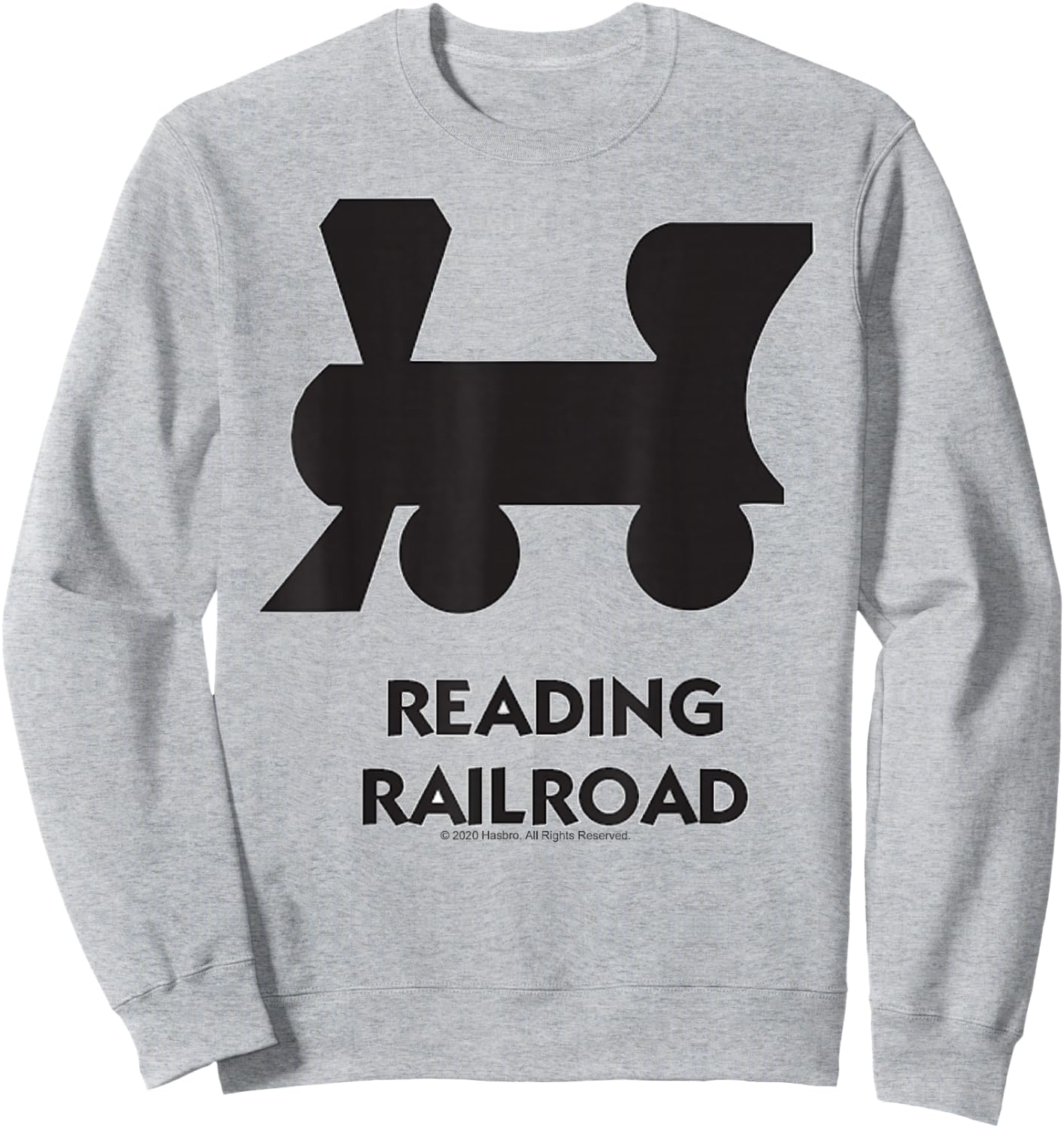 Monopoly Reading Railroad Sweatshirt - Sweatshirt | Ash