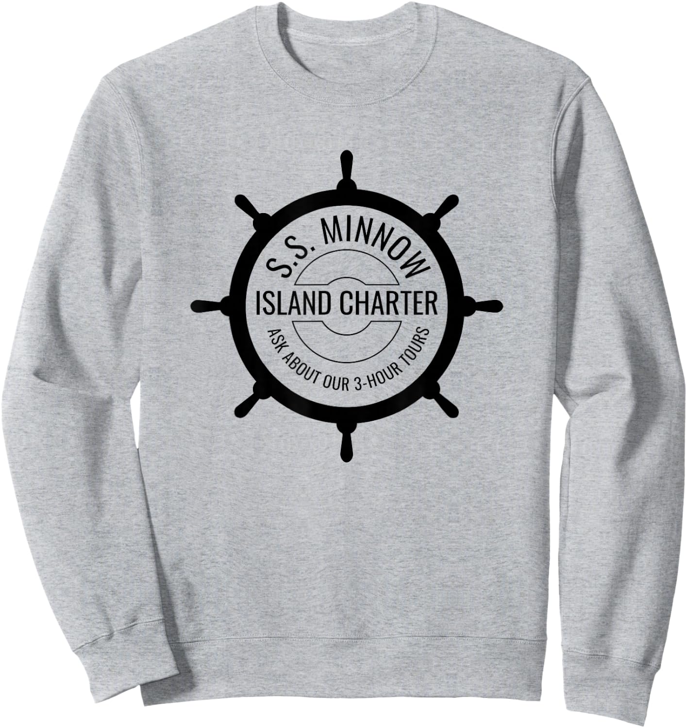 S.S. Minnow Nautical Themed Design Sweatshirt - Sweatshirt | Ash