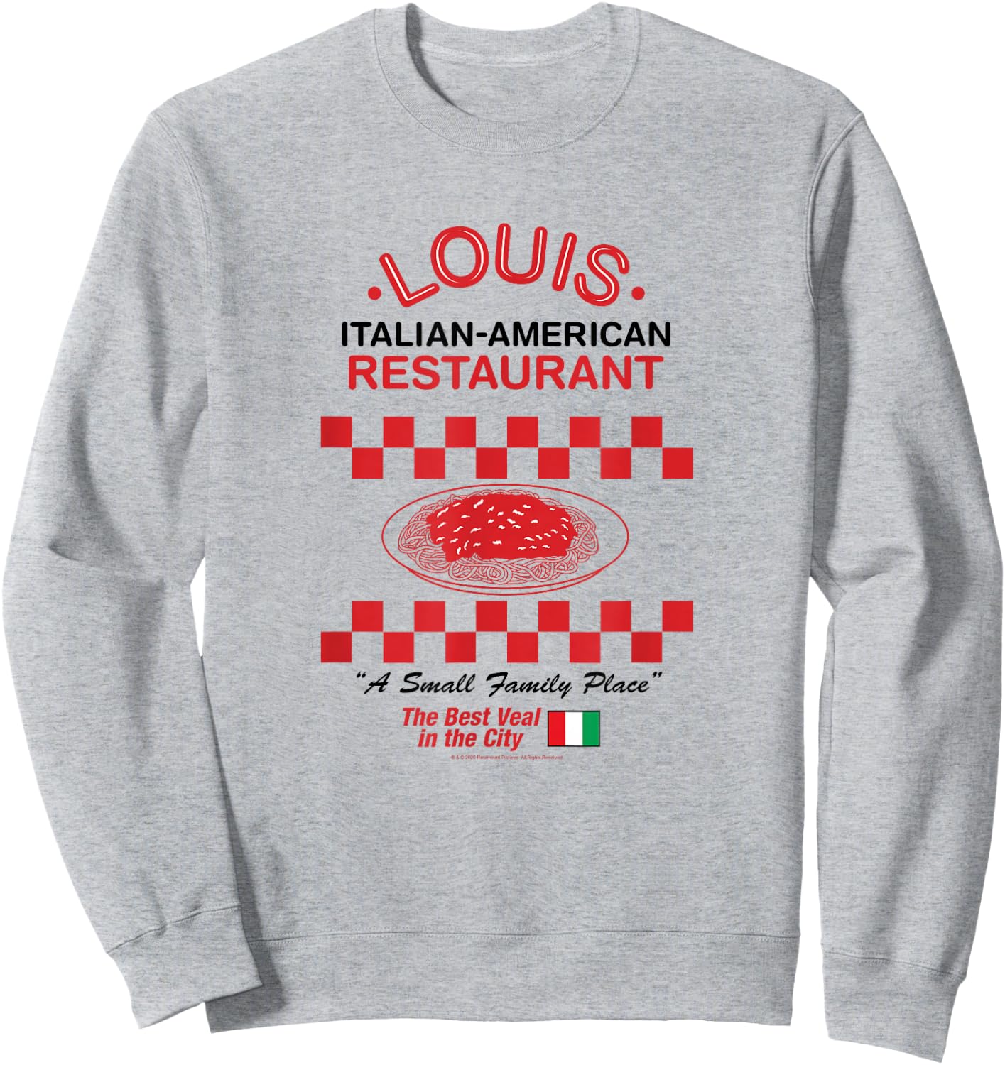 The Godfather Louis Italian-American Restaurant Small Sweatshirt - Sweatshirt | Ash