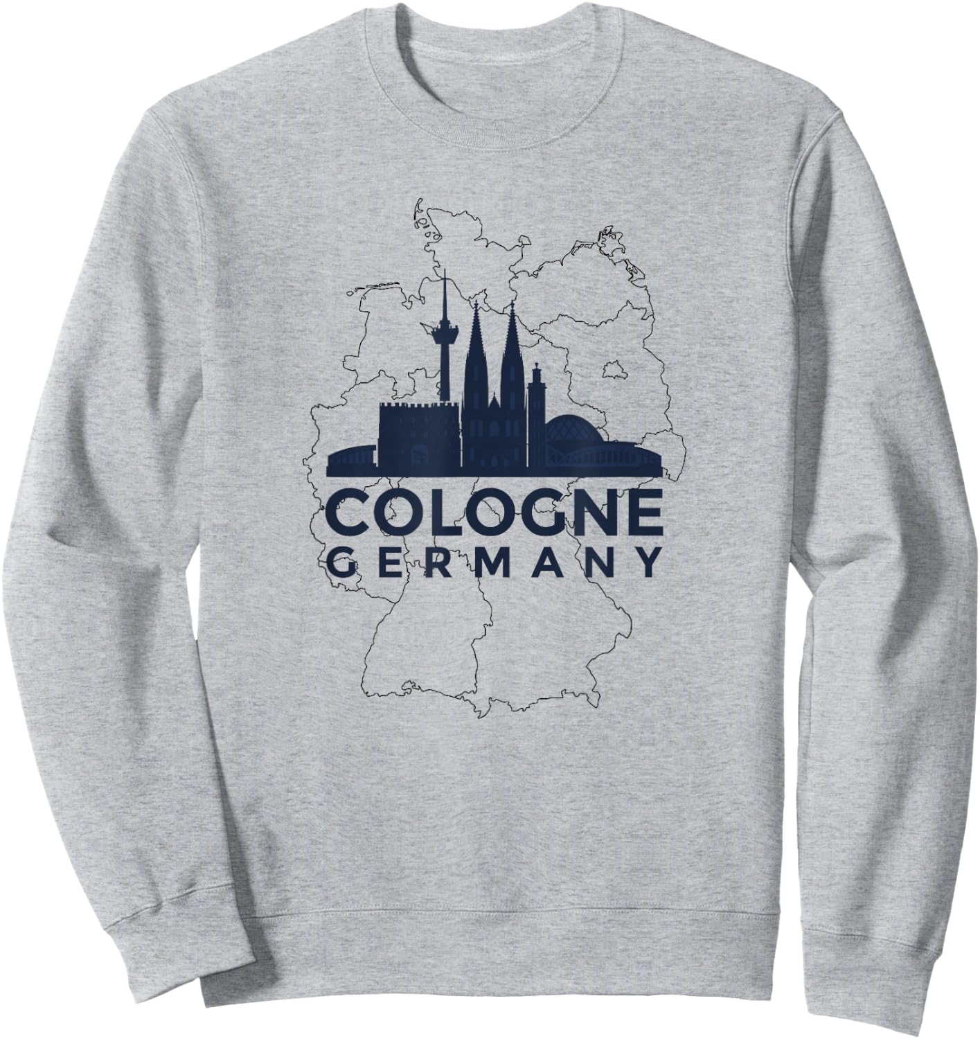 Cologne Germany, Cologne, German Sweatshirt - Sweatshirt | Ash
