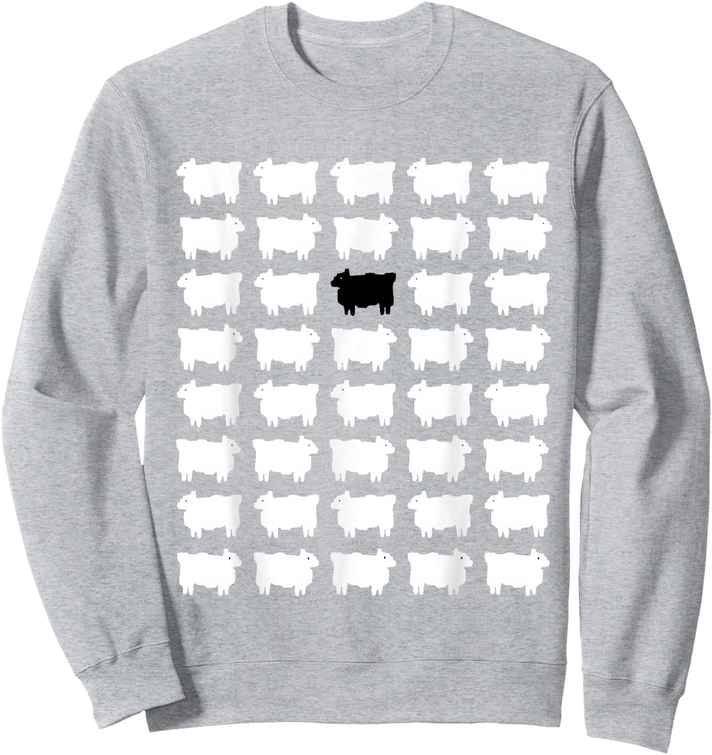 Princess Diana Black Sheep Sweater Design Memorabilia Sweatshirt - Sweatshirt | Ash