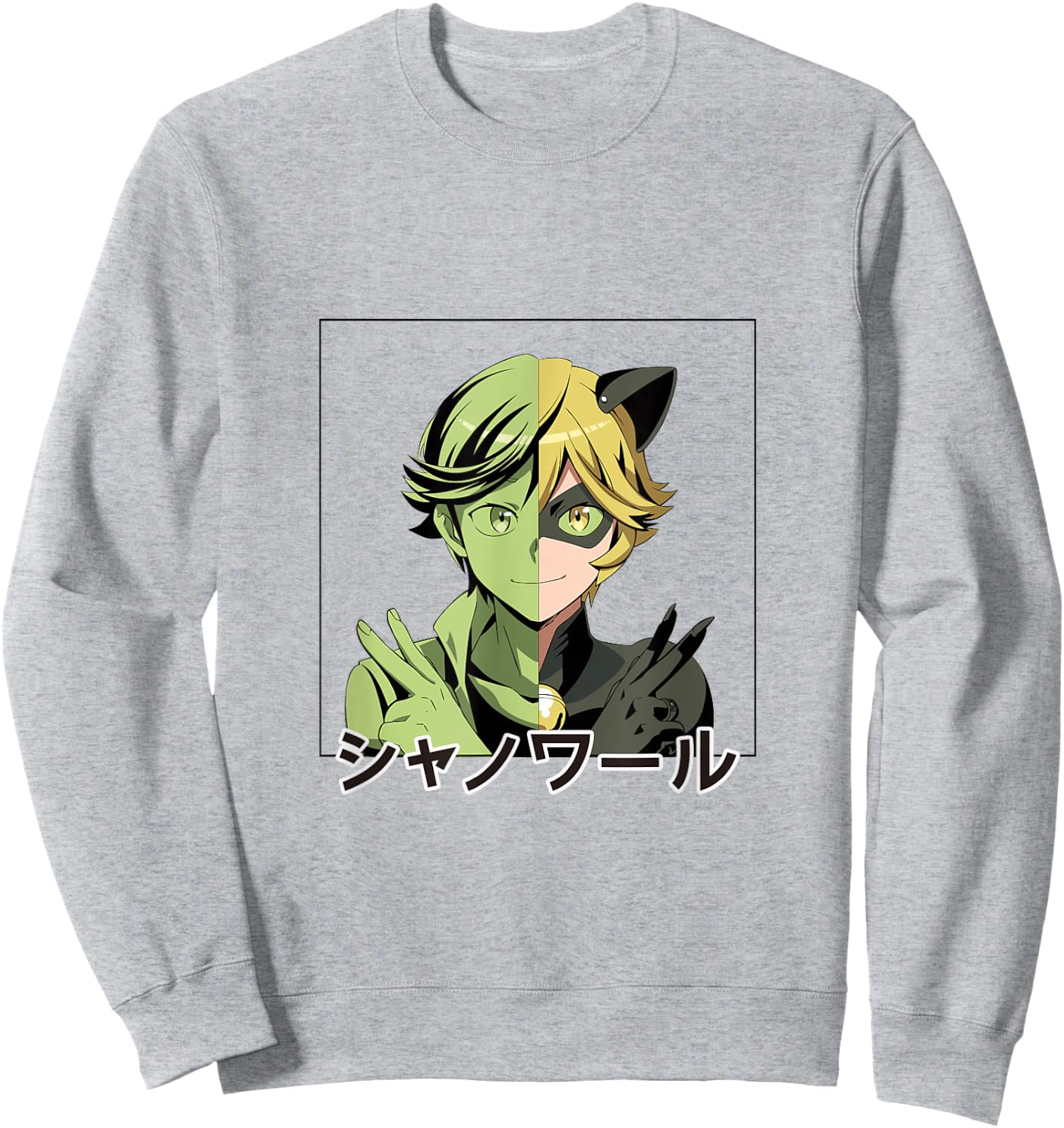 Miraculous Ladybug Manga Cat Noir Sweatshirt - Sweatshirt | Ash