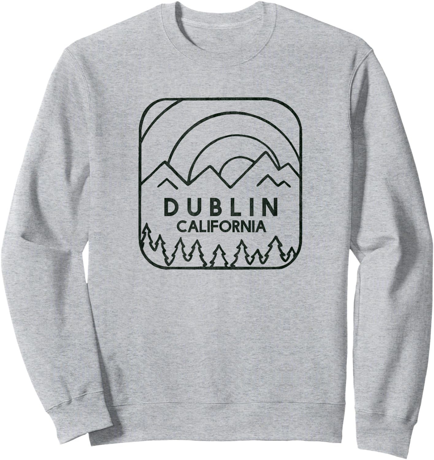 Dublin California Sweatshirt - Sweatshirt | Ash
