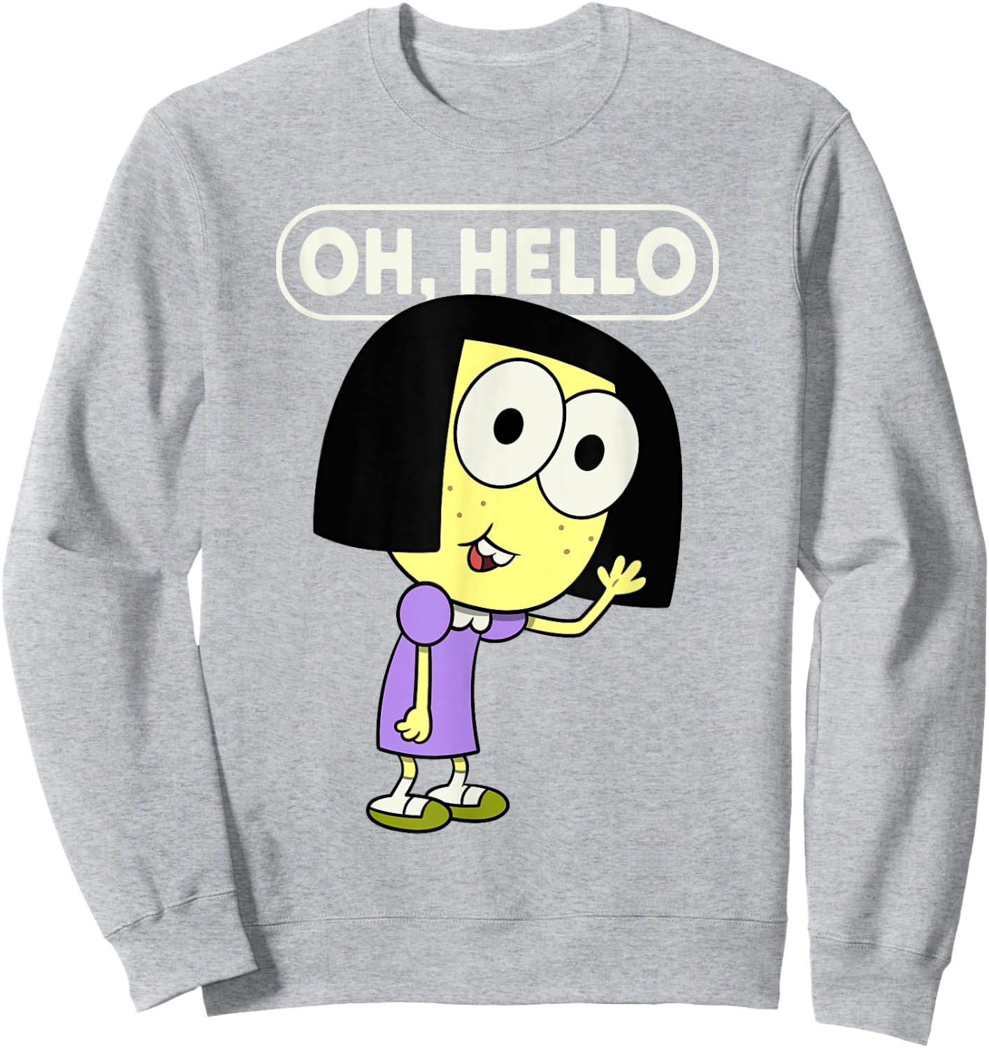 Disney Big City Greens Tilly Oh, Hello Sweatshirt - Sweatshirt | Ash