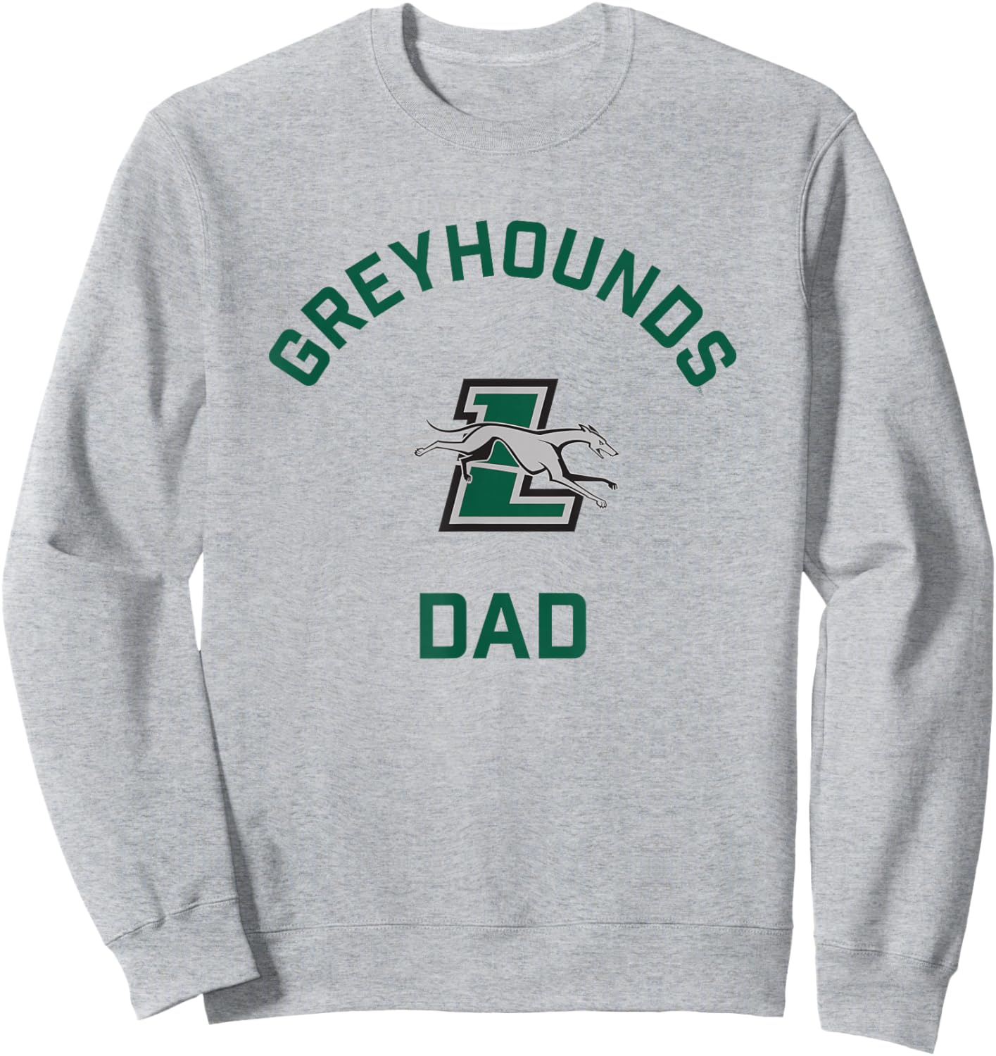 Loyola University Maryland Greyhounds Arched Dad Sweatshirt - Sweatshirt | Ash