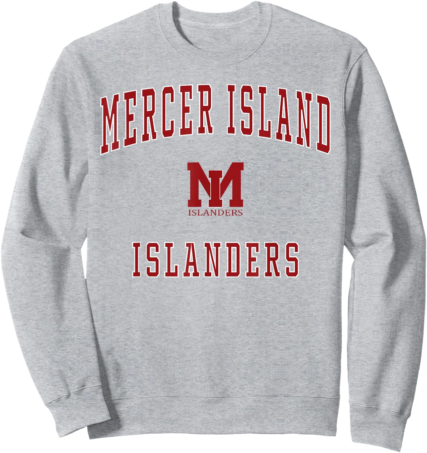 Mercer Island High School Islanders Sweatshirt - Sweatshirt | Ash