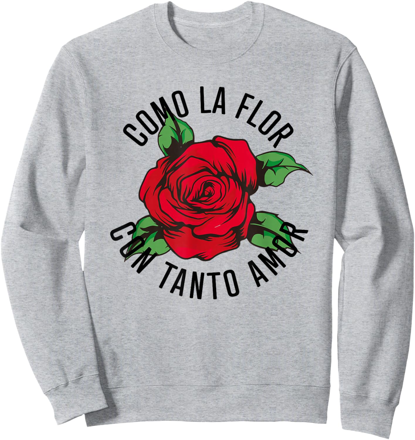 Como La Flor - Bailar Cumbia - Mexican Fiesta Gift Sweatshirt - Sweatshirt | Ash