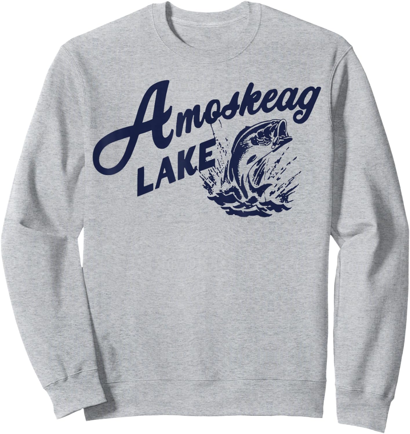 amoskeag Lake Sweatshirt - Sweatshirt | Ash