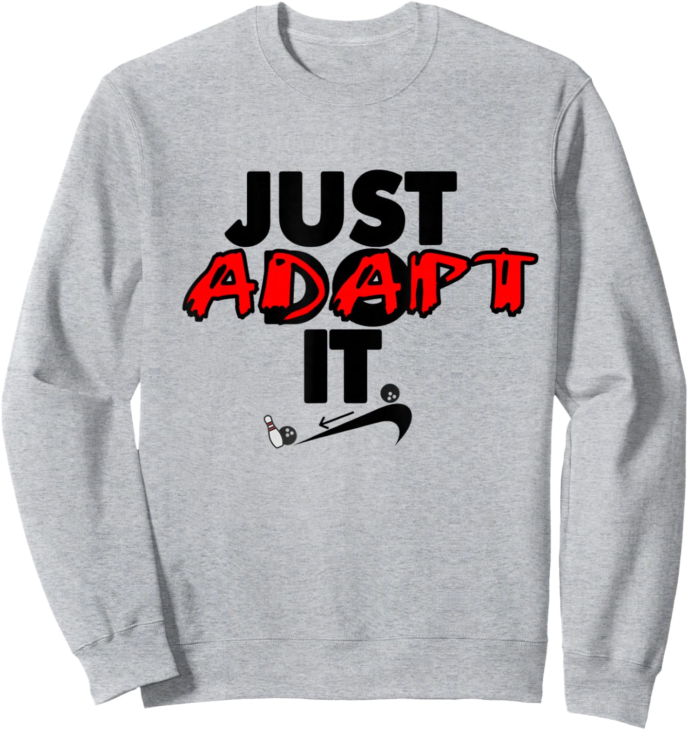 Bowling Ramp Sweatshirt - Sweatshirt | Ash