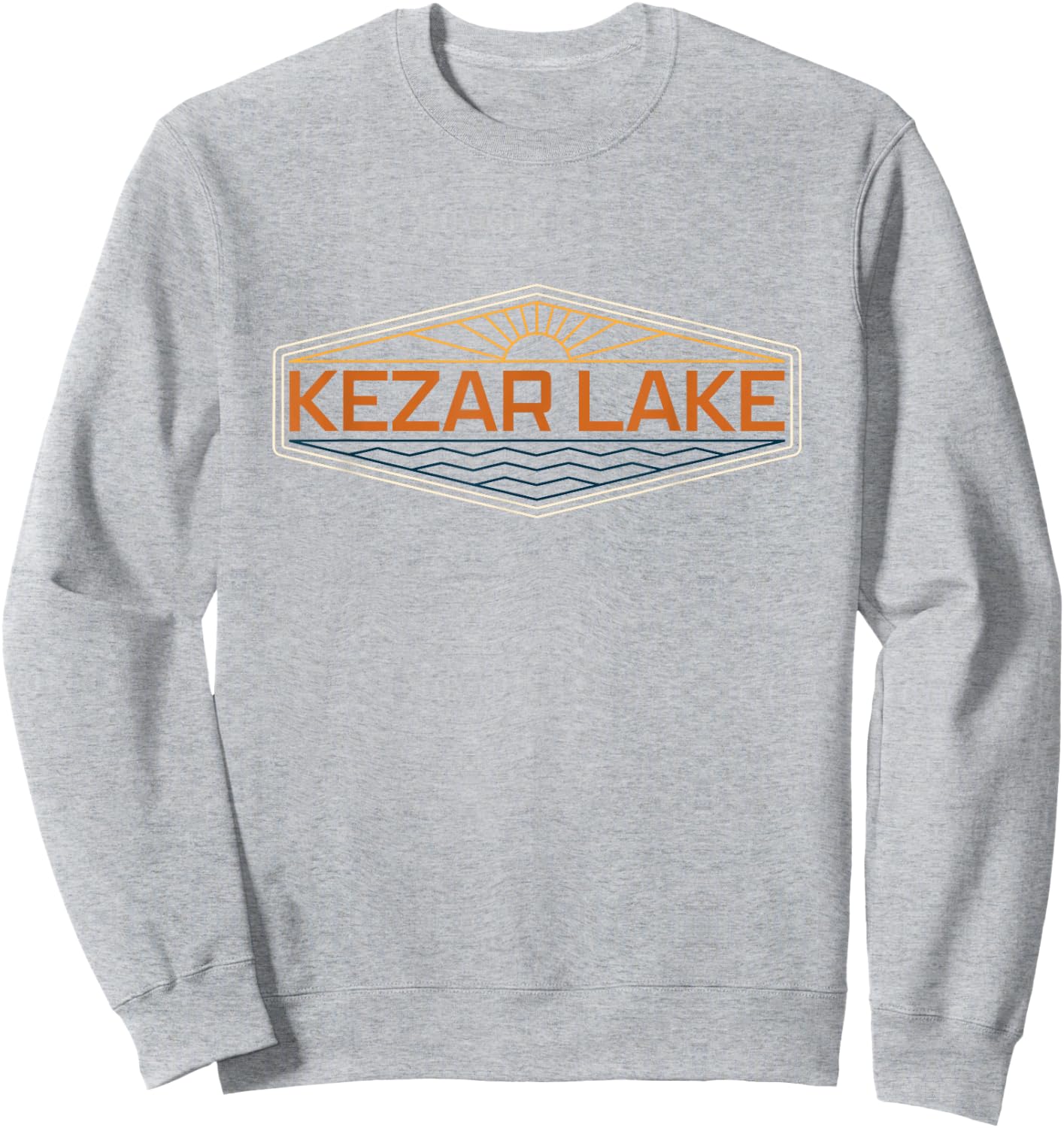 Kezar Lake Maine Sweatshirt - Sweatshirt | Ash