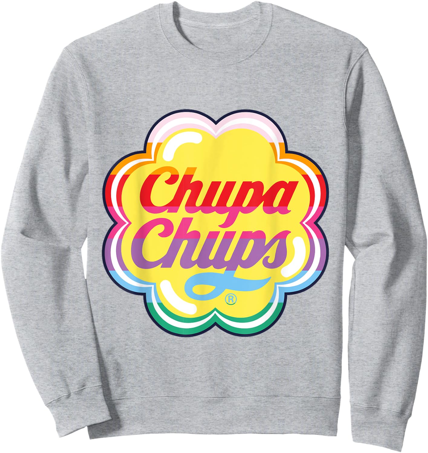 Chupa Chups Sweet Rainbow 2 Sweatshirt - Sweatshirt | Ash