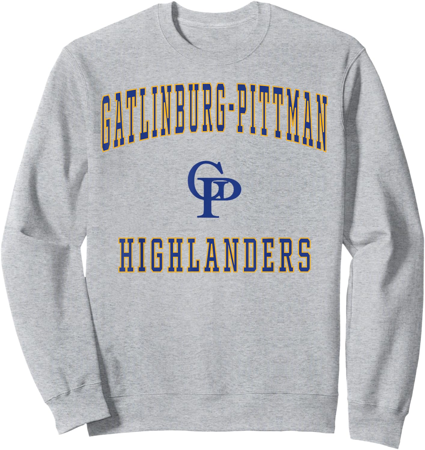 Gatlinburg-Pittman High School Highlanders Sweatshirt - Sweatshirt | Ash