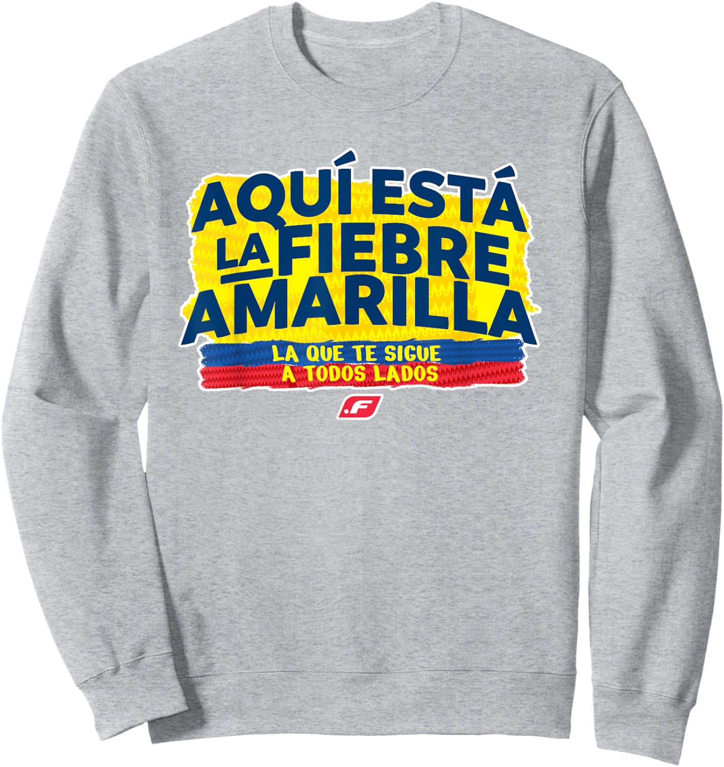 Colombia Soccer Sweatshirt - Sweatshirt | Ash