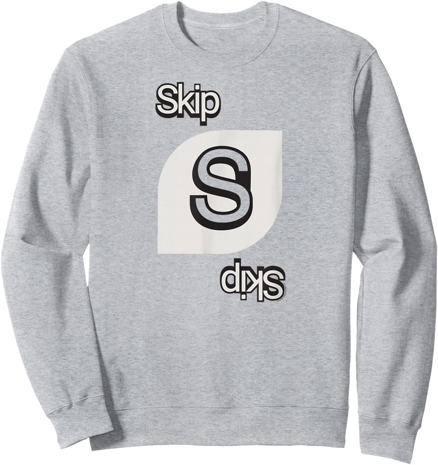 UNO - Sliver Skip Card Sweatshirt - Sweatshirt | Ash