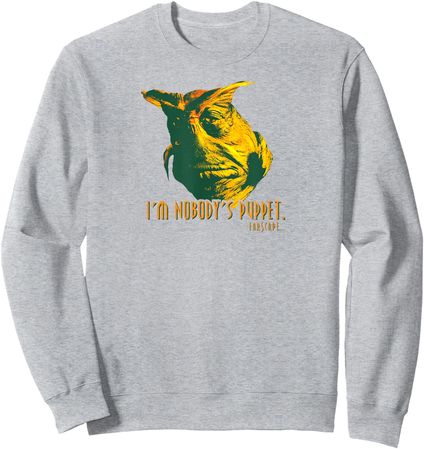 Farscape Nobodys Puppet Sweatshirt - Sweatshirt | Ash