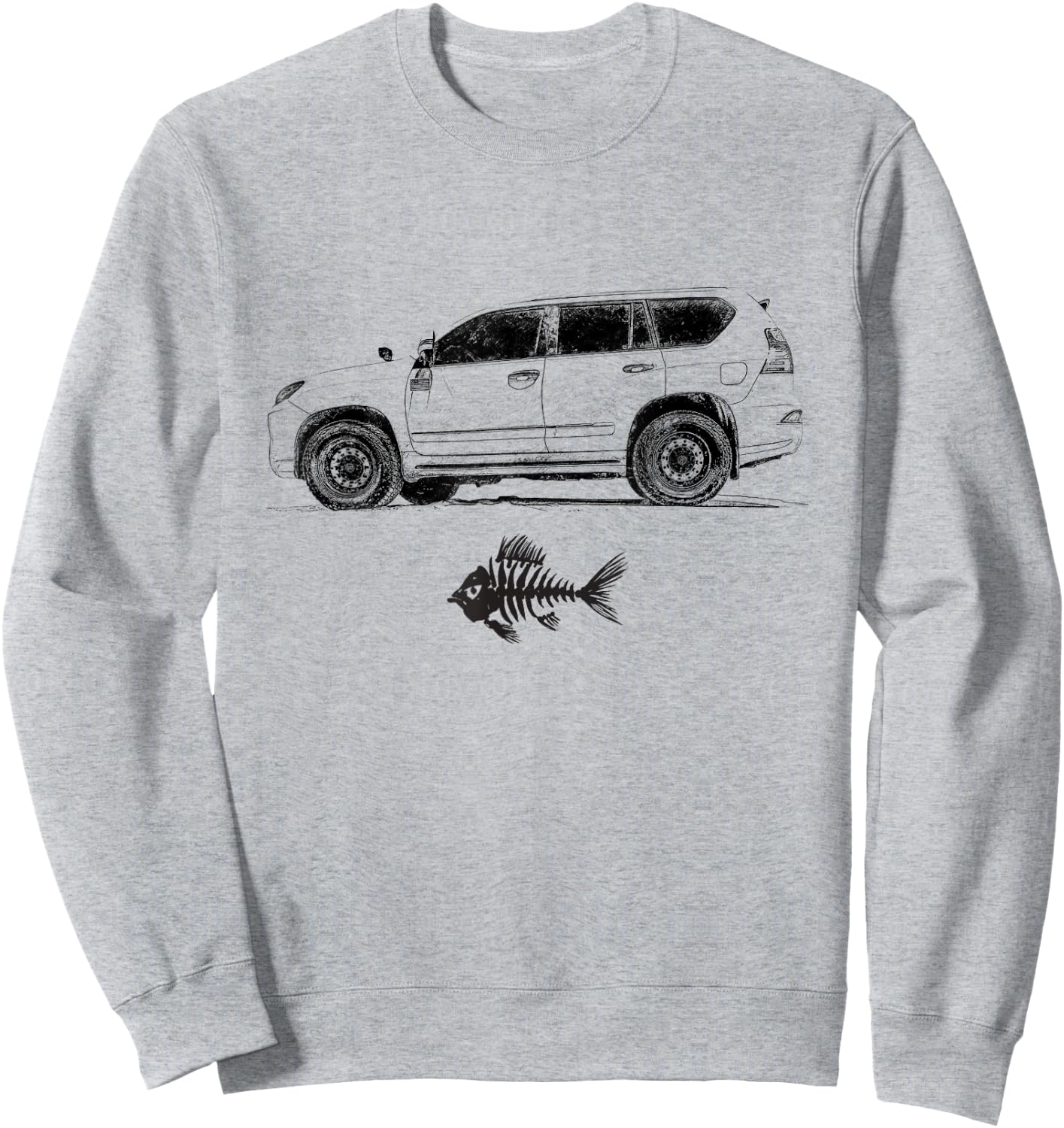 GX Fish for Beach Crawling Sweatshirt - Sweatshirt | Ash