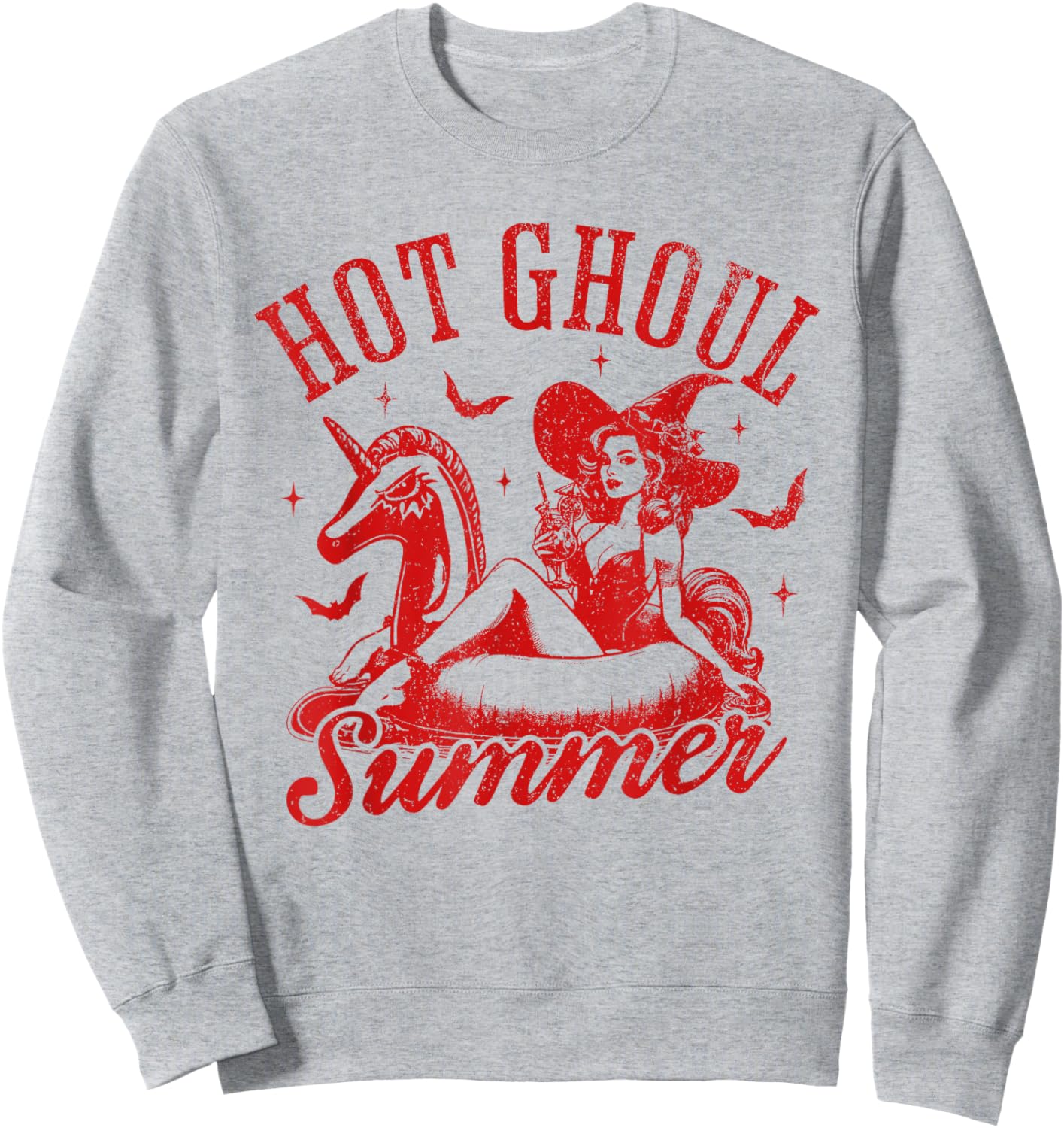 Halloween Hot Ghoul Summer Shirt, Halloween Hot Ghoul Summer Sweatshirt - Sweatshirt | Ash