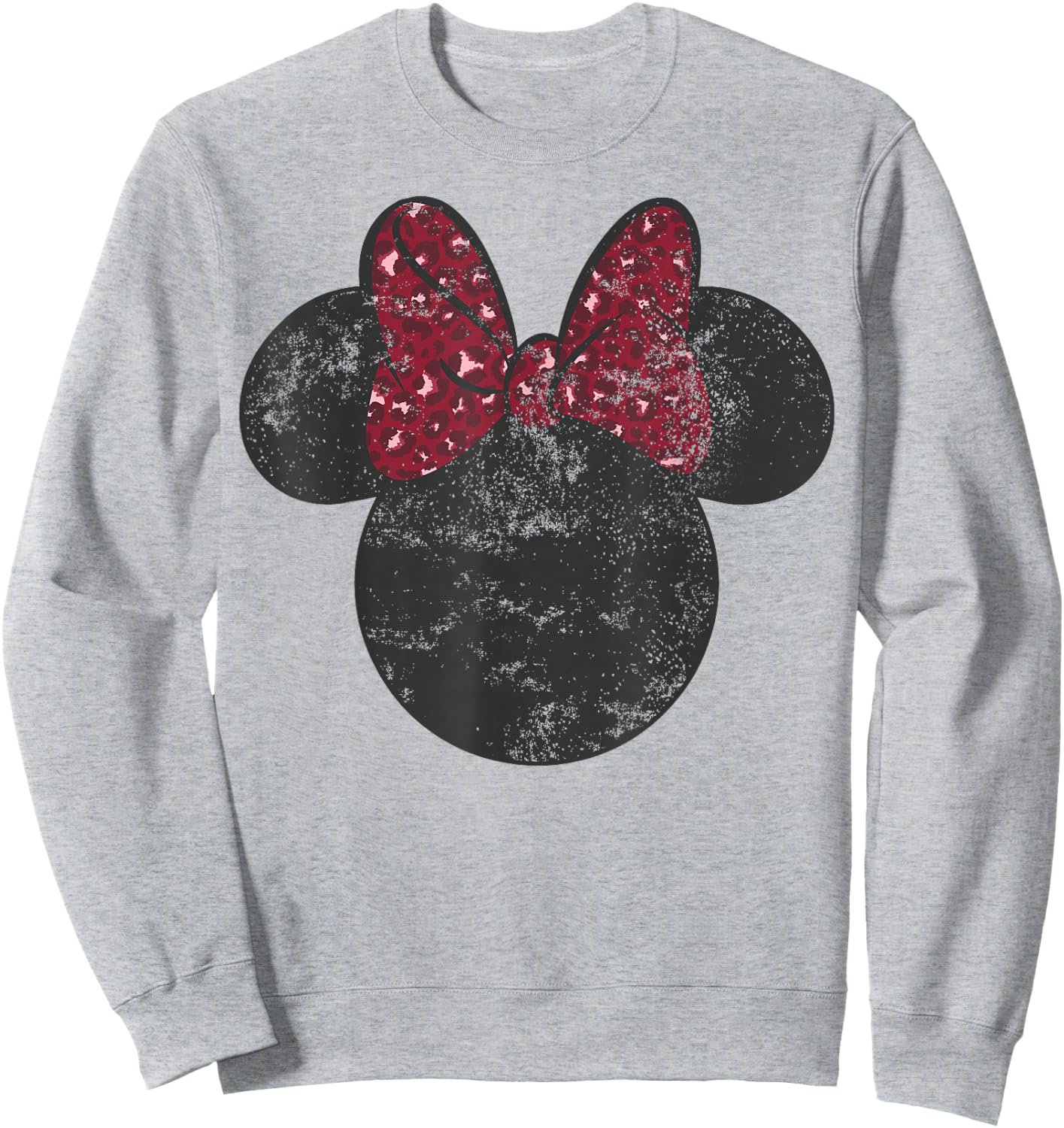 Disney Mickey and Friends Minnie Mouse Vintage Silhouette Sweatshirt - Sweatshirt | Ash