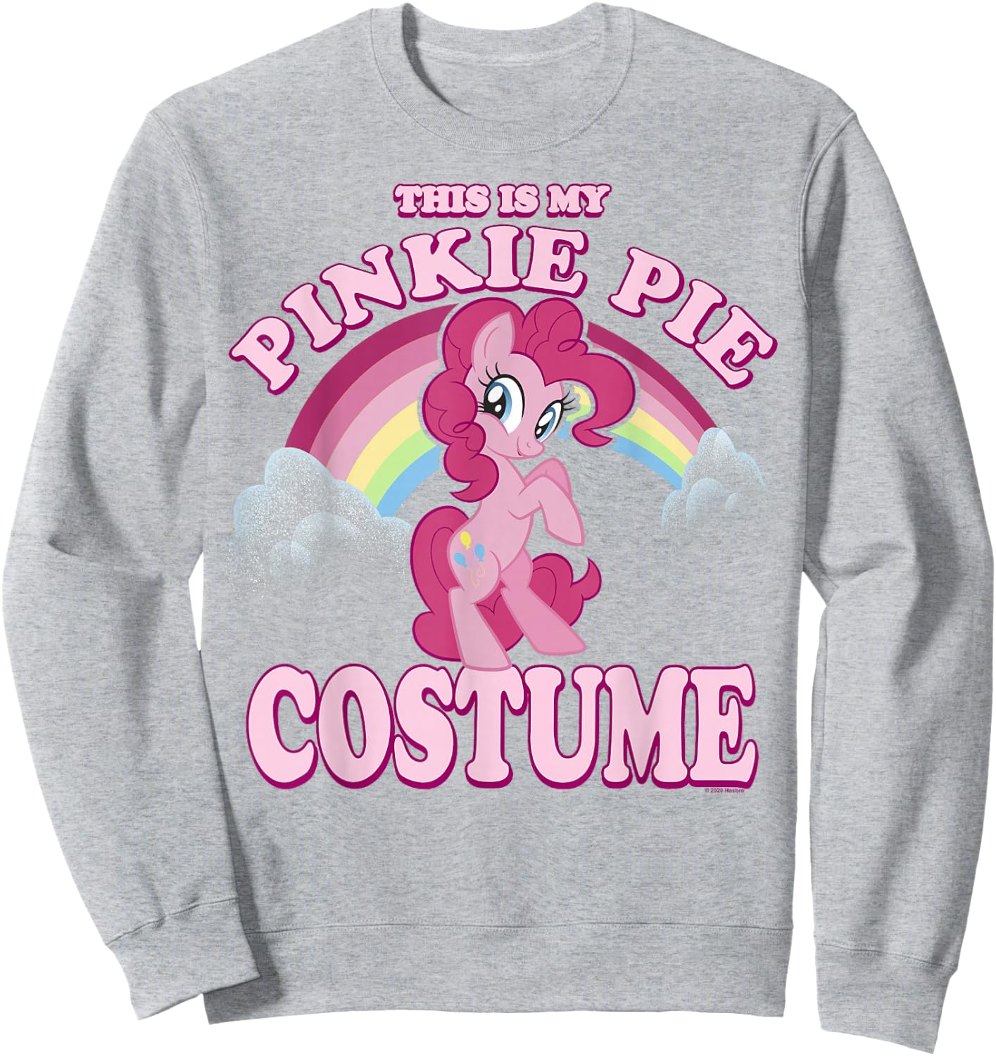 My Little Pony This Is My Pinkie Pie Halloween Costume Sweatshirt - Sweatshirt | Ash