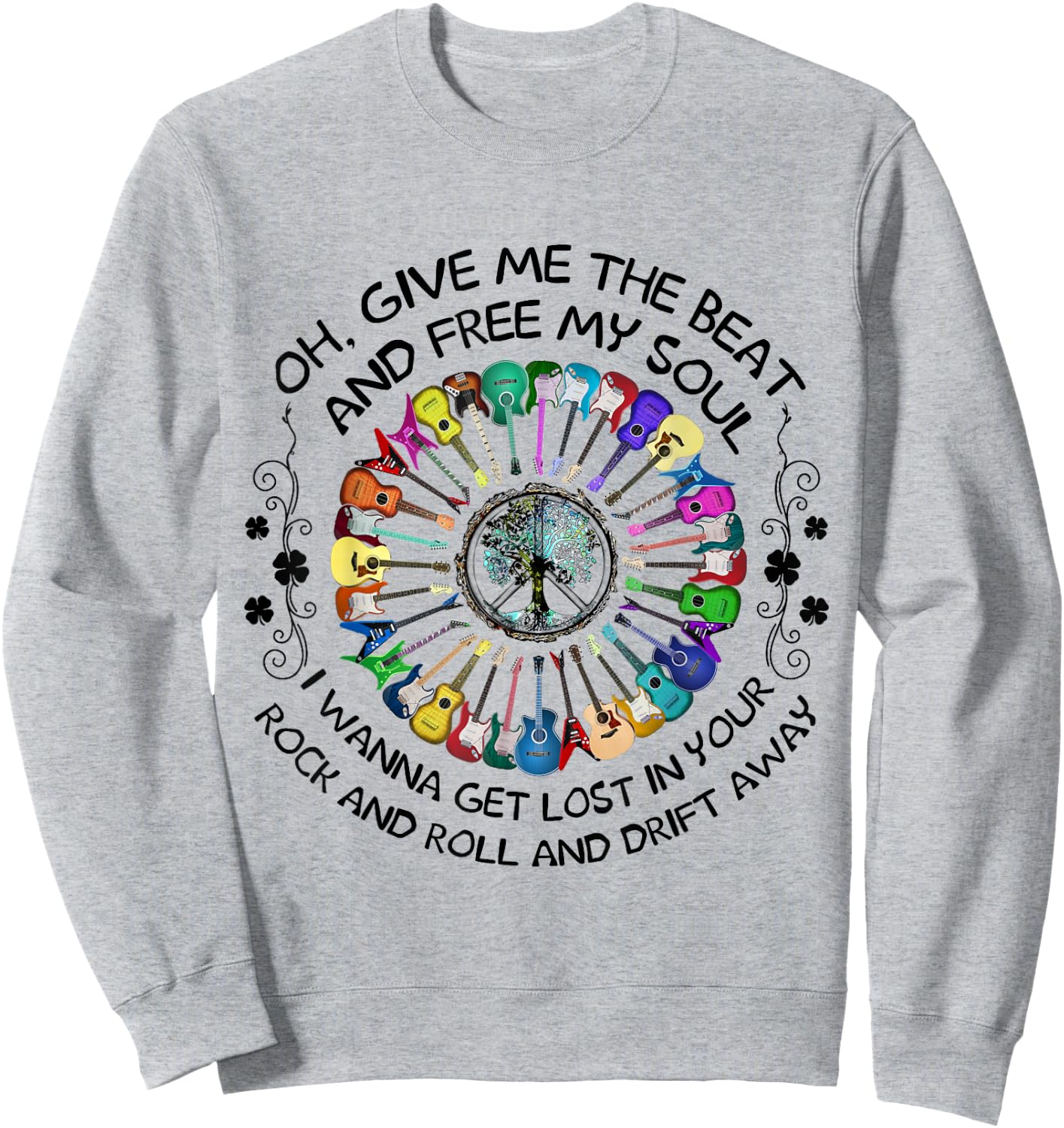Oh Give Me The Beat And Free My Soul I Wanna Get Lost In You Sweatshirt - Sweatshirt | Ash