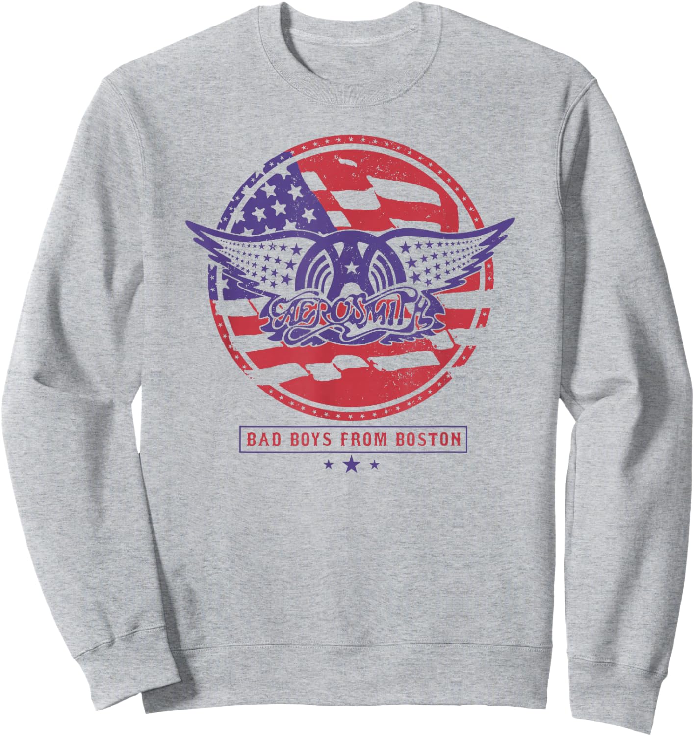 Aerosmith - Red, White & Boston Sweatshirt - Sweatshirt | Ash