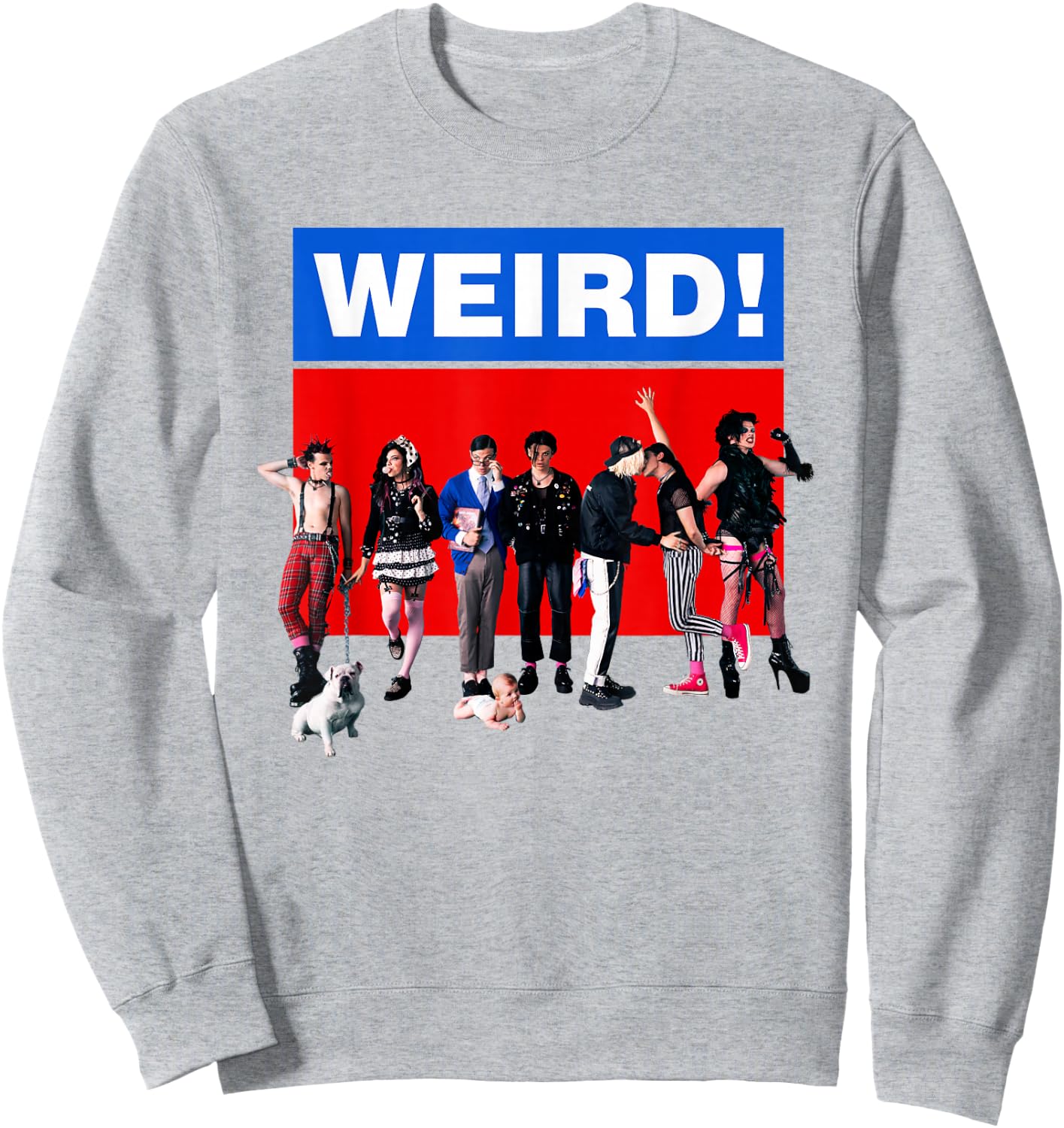 Official Yungblud Weird White Sweatshirt - Sweatshirt | Ash
