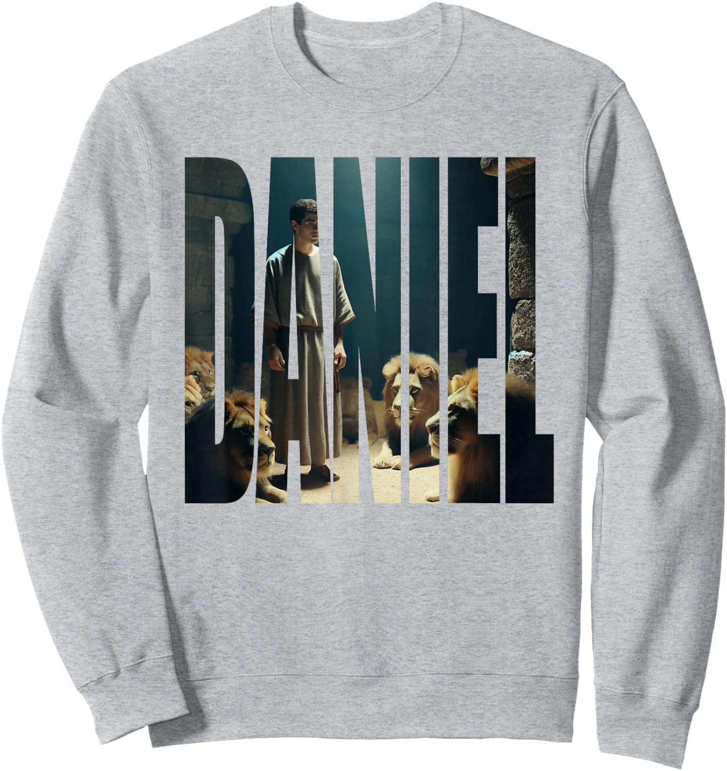 Daniel in the Lions lair Sweatshirt - Sweatshirt | Ash