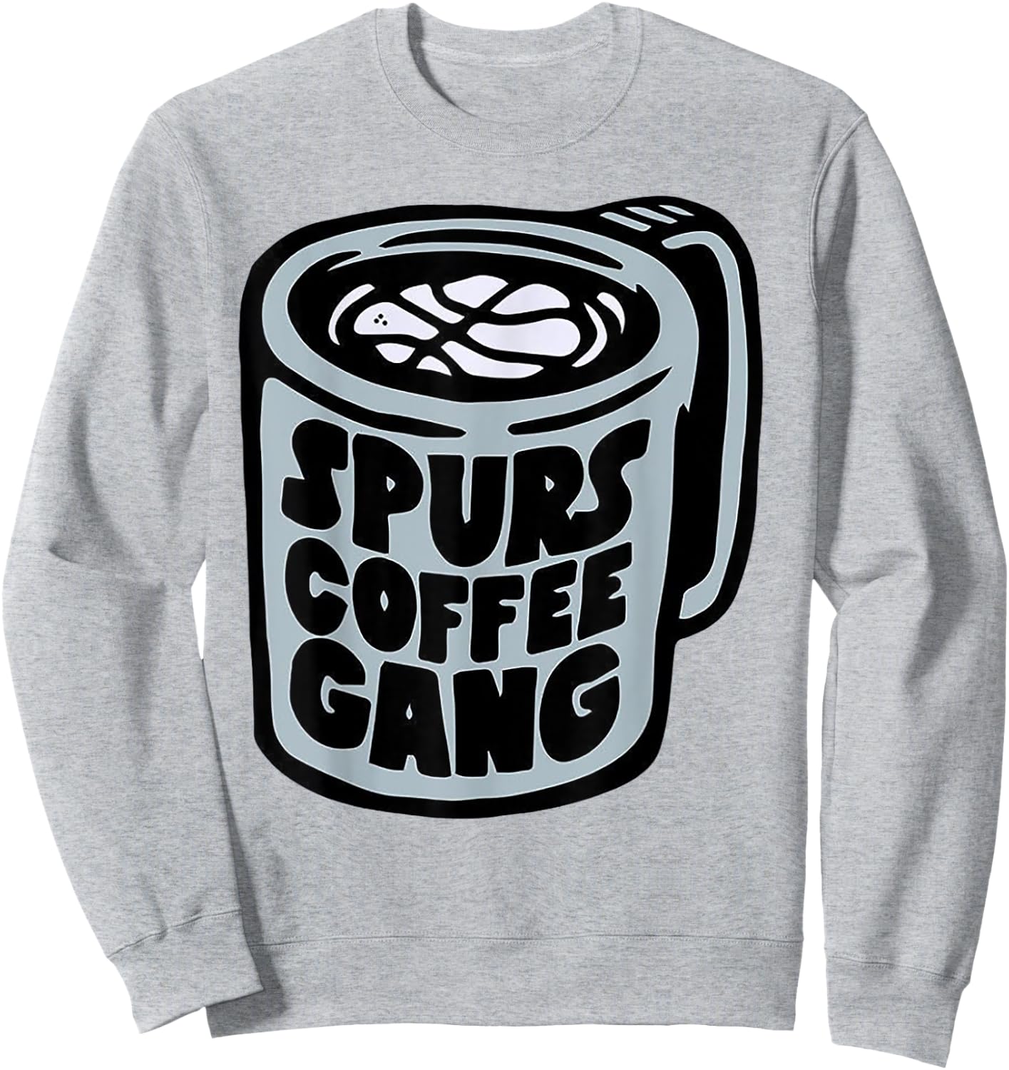 Spurs Coffee Gang Sweatshirt - Sweatshirt | Ash