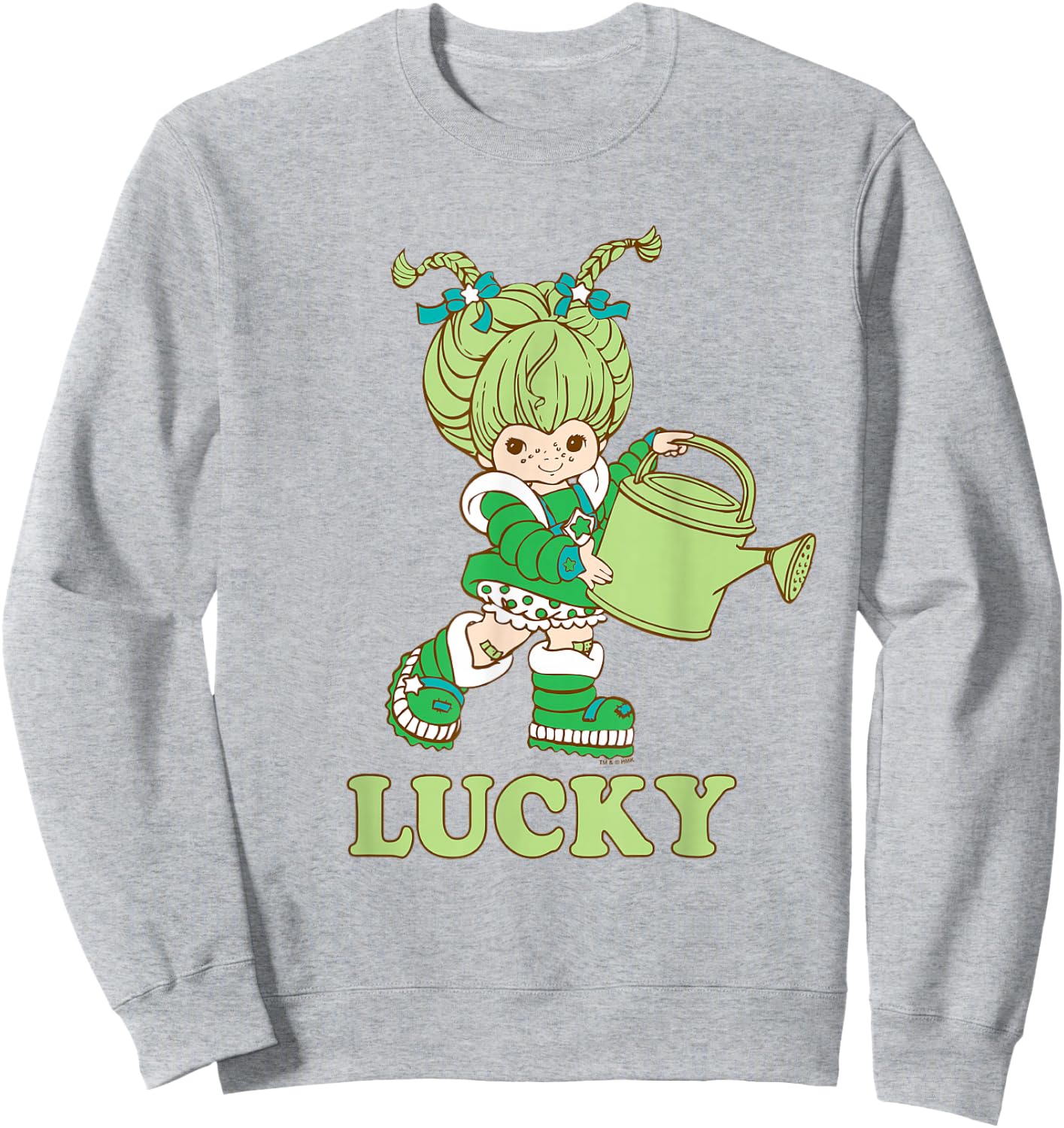 Rainbow Brite St. Patrick's Day Lucky Patty O'Green Portrait Sweatshirt - Sweatshirt | Ash